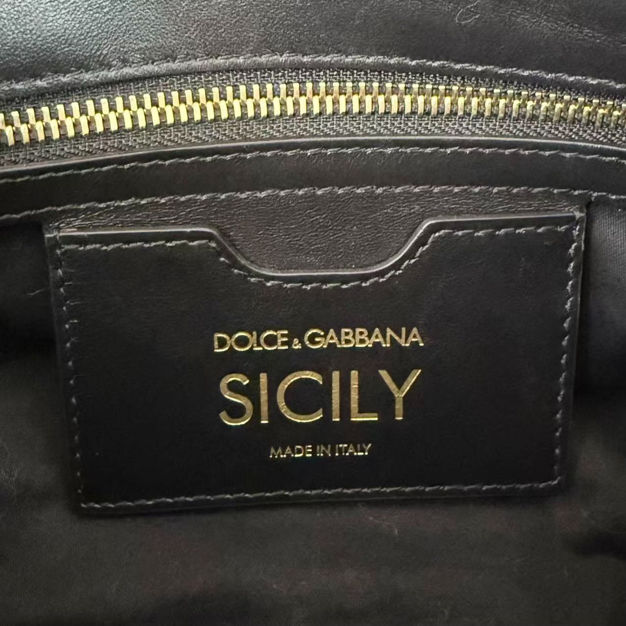 Dolce & Gabbana Dolce & Gabbana Faux Leopard Fur Sicily tote shoulder bag Size ONE SIZE - 4 Thumbnail