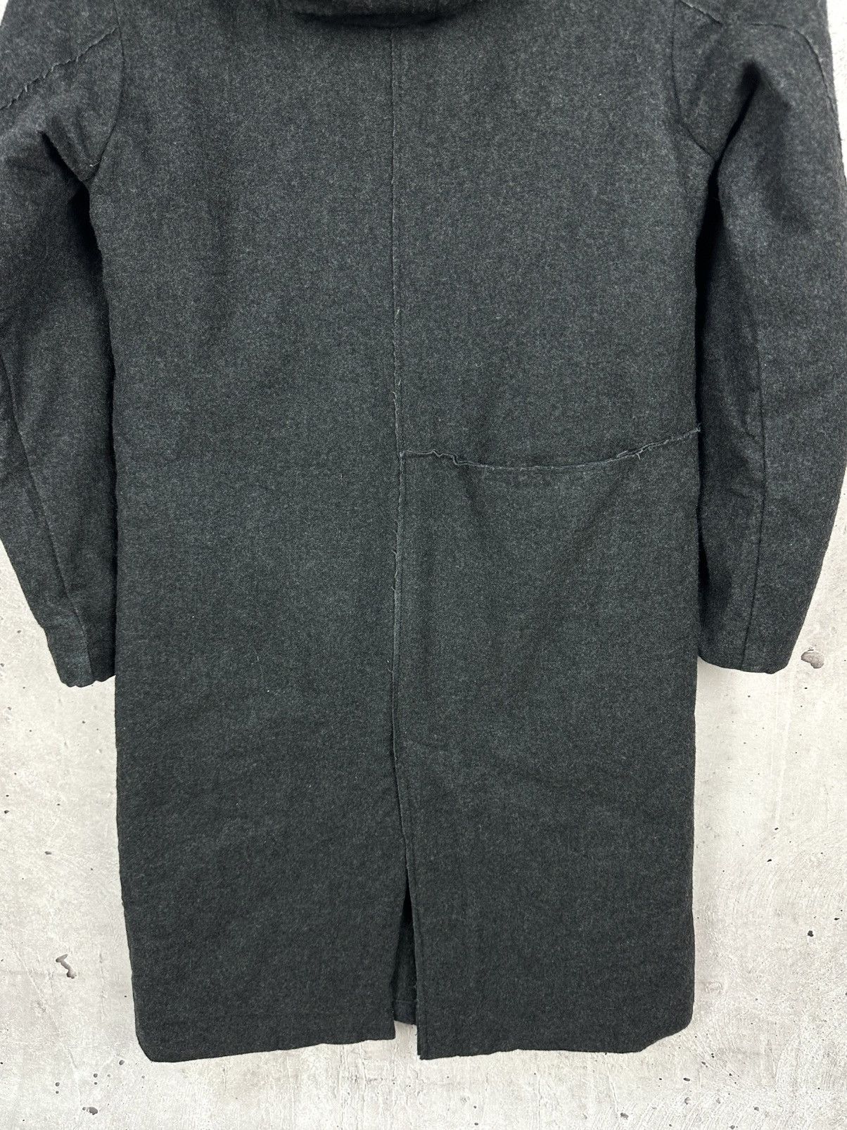 Diesel × If Six Was Nine × Vintage Y2K Diesel Vintage Disstressed Wool Zip Hooded Jacket Size L / US 10 / IT 46 - 10 Thumbnail