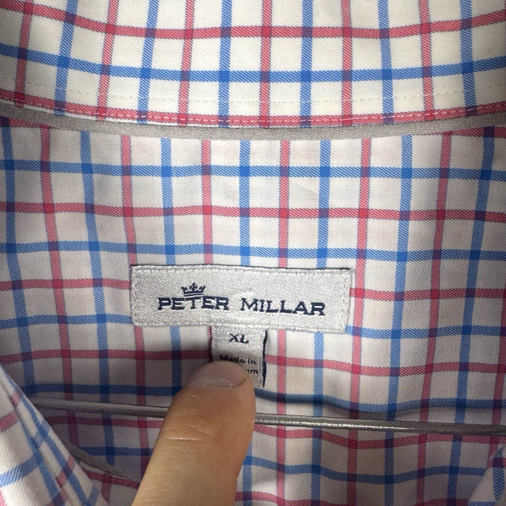 Peter Millar **Peter Millar Crown Ease Stretch Mens XL Multicolor Button-Up Shirt** User: Peter Millar Crown Ease Stretch Mens XL Multicolor Button-Up Shirt Size US XL / EU 56 / 4 - 5 Thumbnail