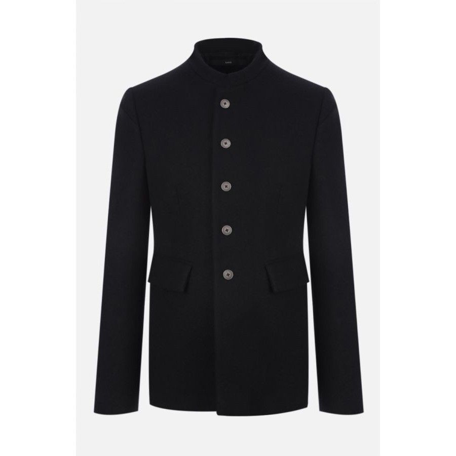 Other SAPIO N-66 Black Wool Single Breasted Jacket New & Authentic Size US L / EU 52-54 / 3 - 1 Thumbnail