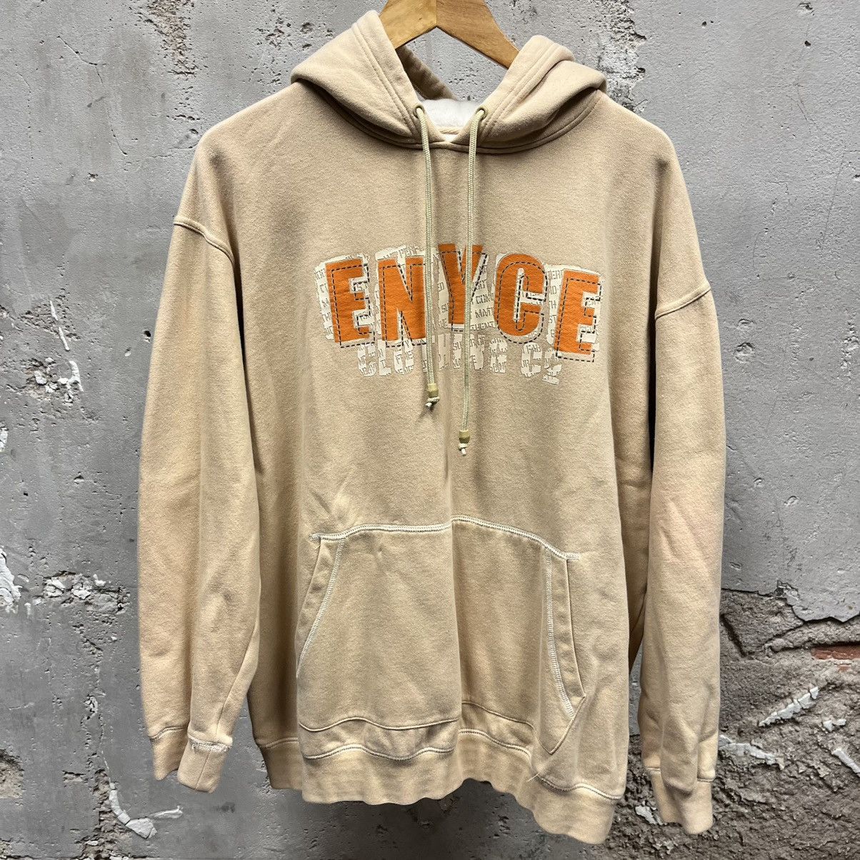 Enyce × Vintage ENYCE Vintage Y2K Logo Pullover Hoodie Skater Oversized Size US XL / EU 56 / 4 - 1 Thumbnail