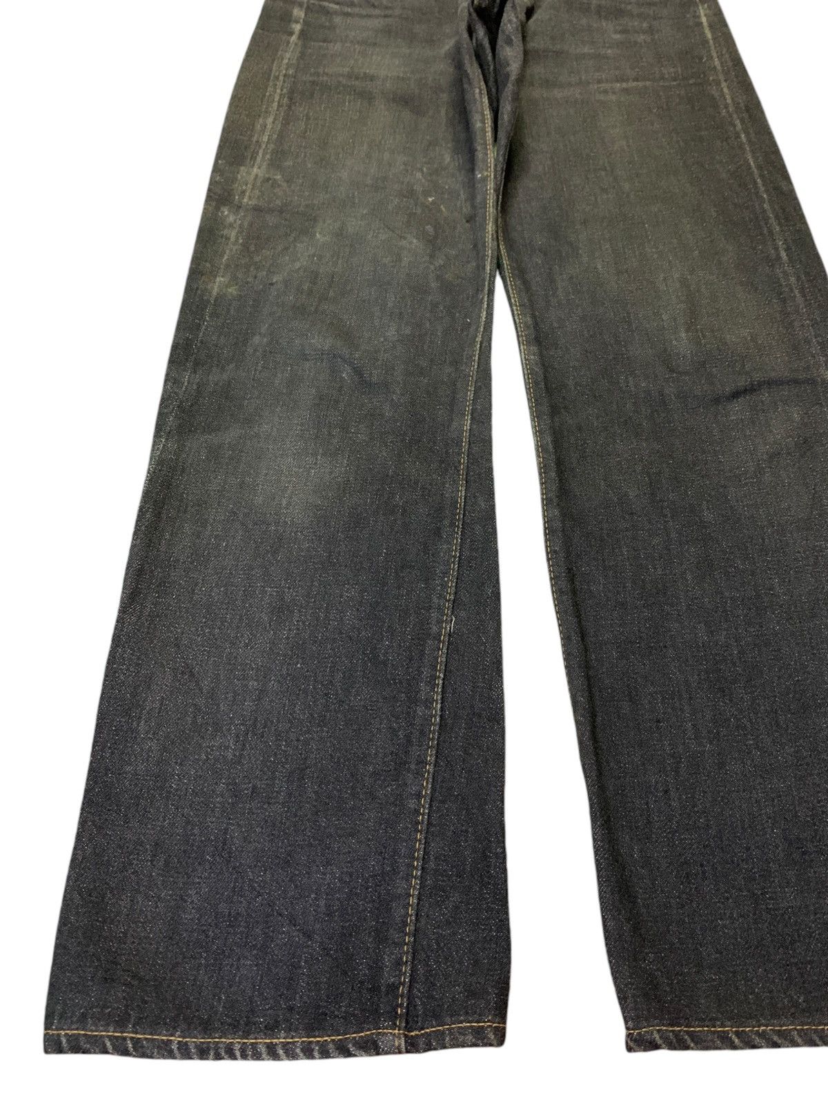 Denime Vintage Japanese Denime Button Fly Loose Selvedge Jeans Size US 29 - 7 Thumbnail