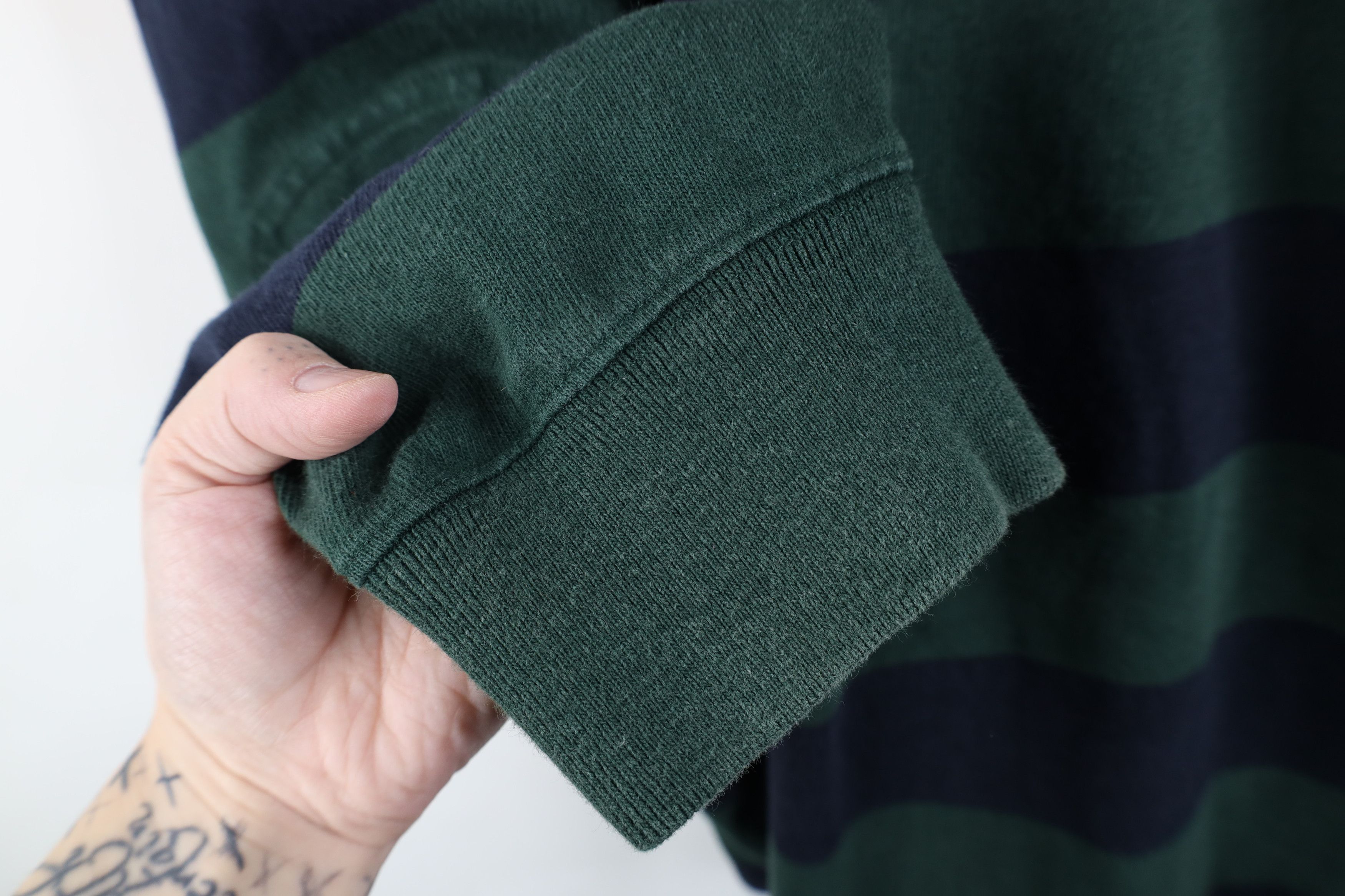 Ralph Lauren Vintage 90s Ralph Lauren Long Sleeve Rugby Polo Shirt Size US XXL / EU 58 / 5 - 7 Thumbnail