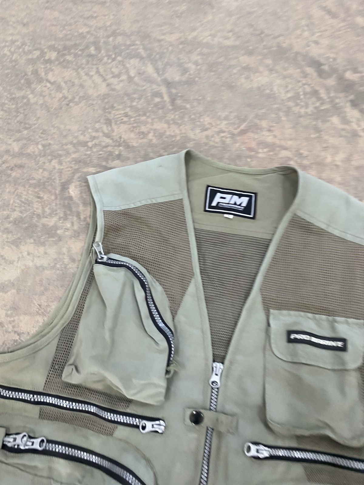 Vintage Pro Marine Utility Cargo Vest Multi Pocket 90s Size US M / EU 48-50 / 2 - 19 Thumbnail