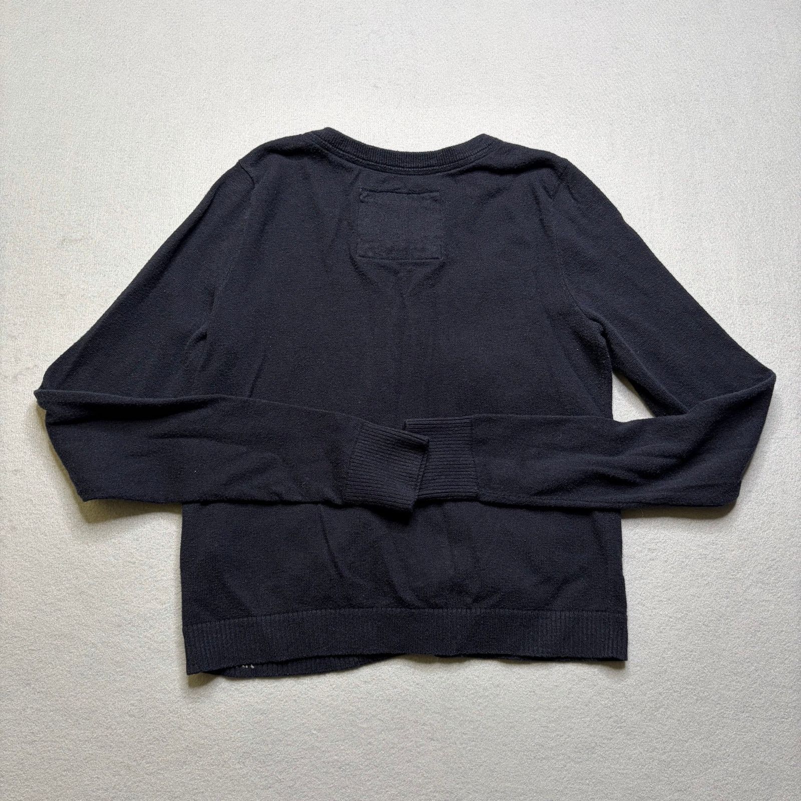 Abercrombie & Fitch Abercrombie & Fitch Cardigan Womens Blue Ruffle Y2K Vintage Size M / US 6-8 / IT 42-44 - 9 Thumbnail