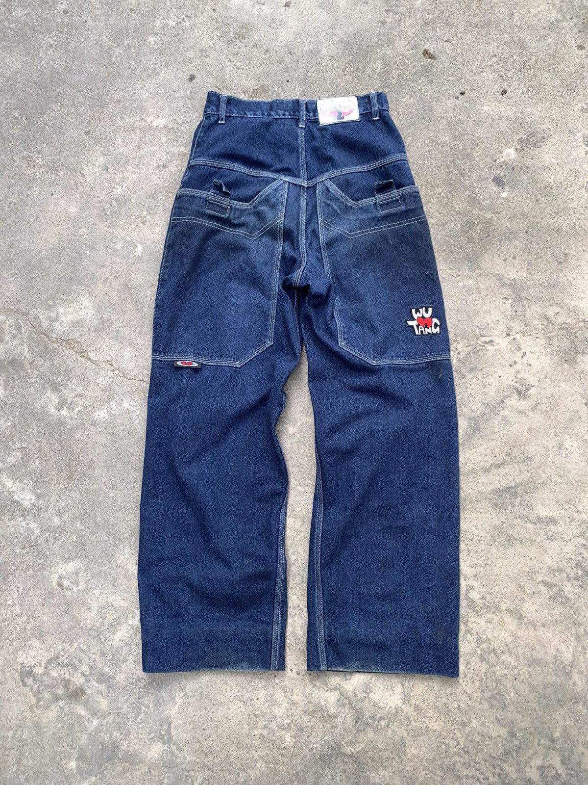 Vintage × Wu-Tang Clan Wutang Clan Big Pocket Size US 28 / EU 44 - 2 Thumbnail