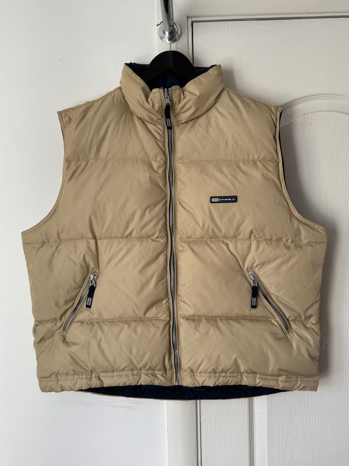 O'Neill Vintage 90s ONEIL PUFFER DOWN VEST JACKET Size US XL / EU 56 / 4 - 1 Thumbnail