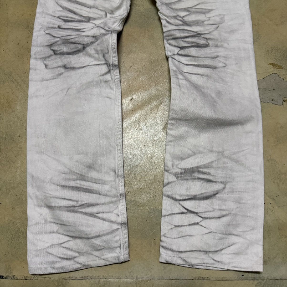 semanticdesign Semantic Design Rare Style Distressed Denim Jeans Size US 32 / EU 48 - 19 Thumbnail
