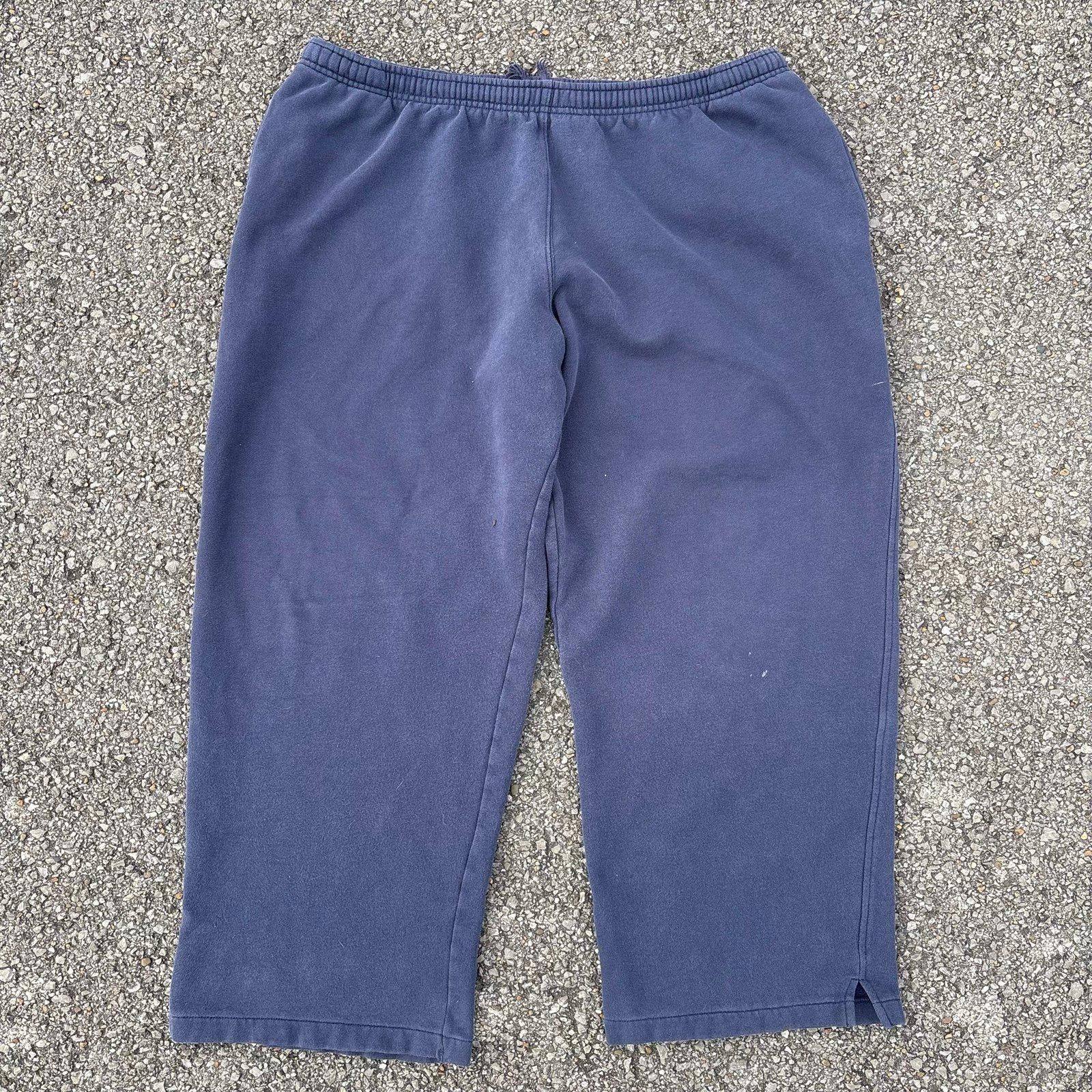 Nike Y2K Baggy Widelegged navy sweatpants Size US 36 / EU 52 - 8 Thumbnail