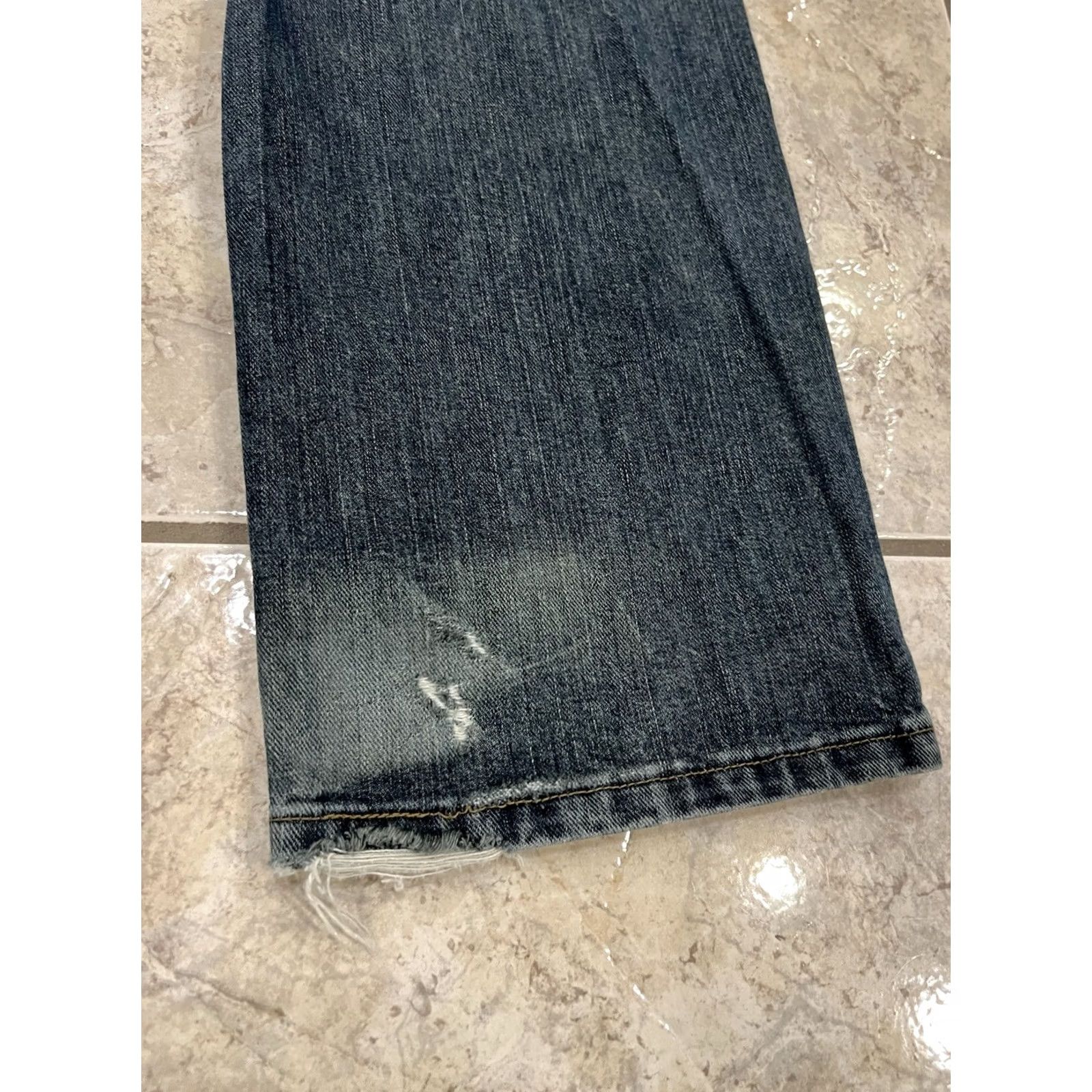 Lee Lee Jeans Regular 38X30 Denim Blue 100% Cotton Straight Leg Mens Size US 38 / EU 54 - 5 Thumbnail
