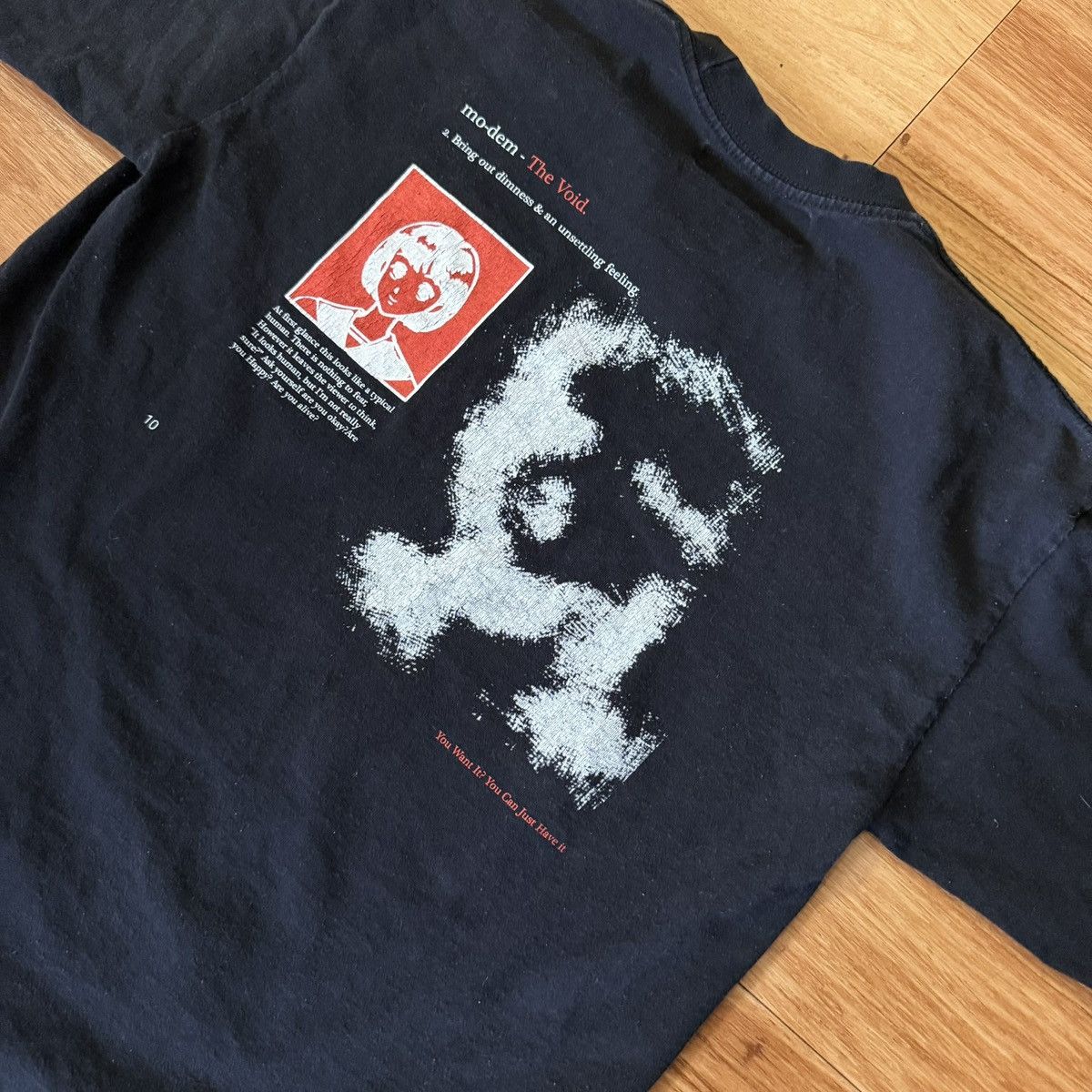 Other Vintage Anime mo-dem The Void Shirt SZ: L I Think I’m Okay Size US L / EU 52-54 / 3 - 8 Thumbnail
