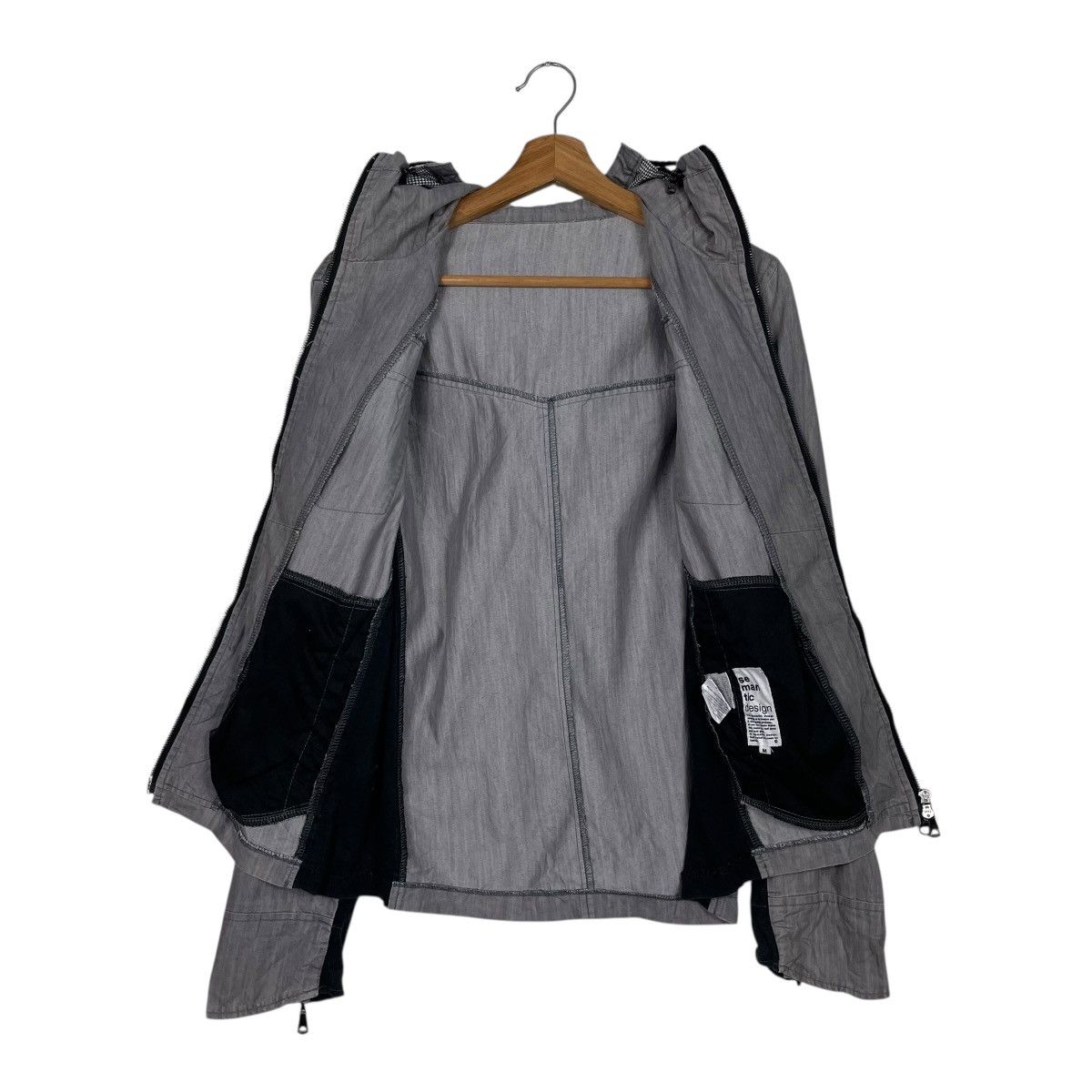 semanticdesign Semantic Design Hooded Zipper Jacket Size US S / EU 44-46 / 1 - 12 Thumbnail