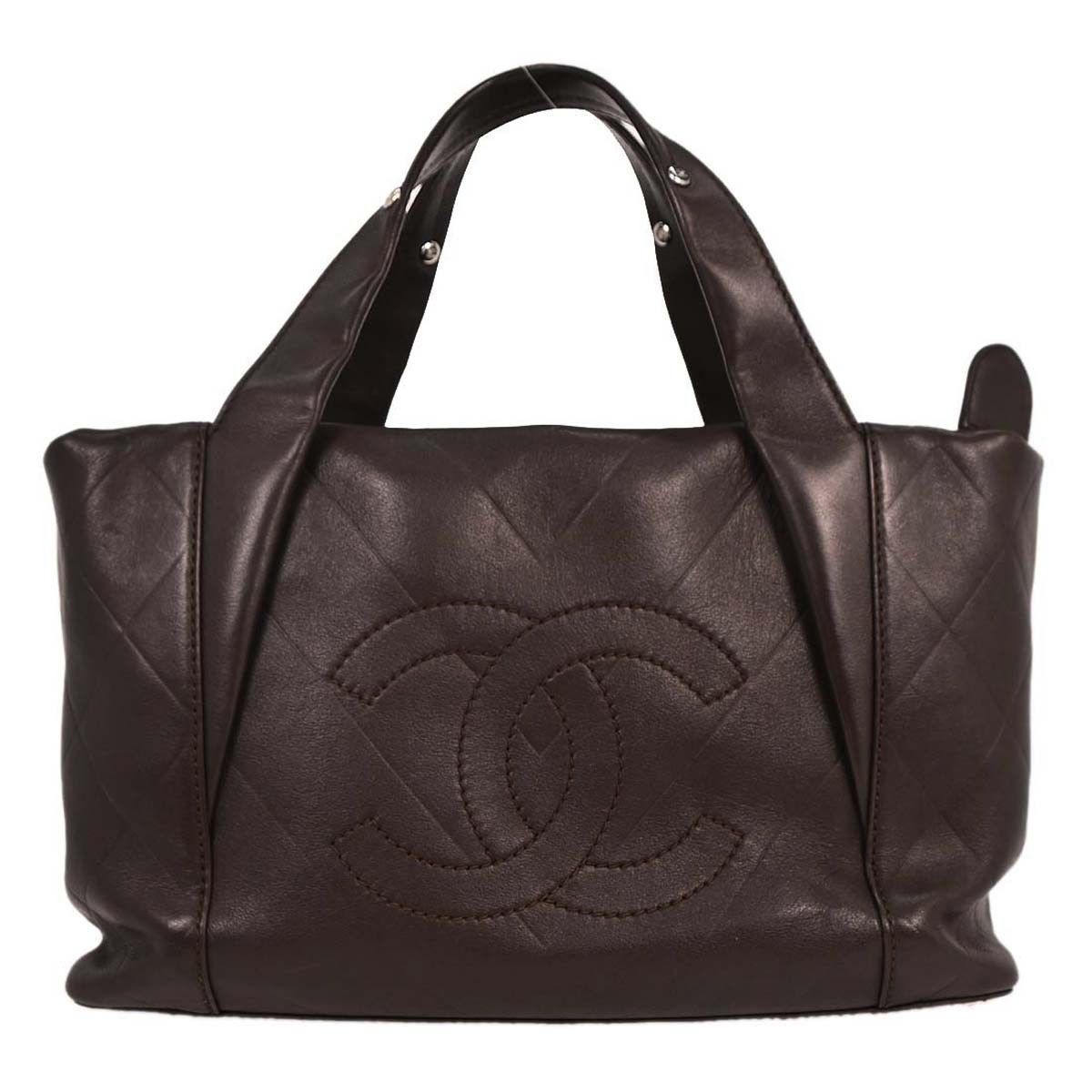 Chanel Chanel All Day Long Tote Chevron Leather Size ONE SIZE - 1 Thumbnail