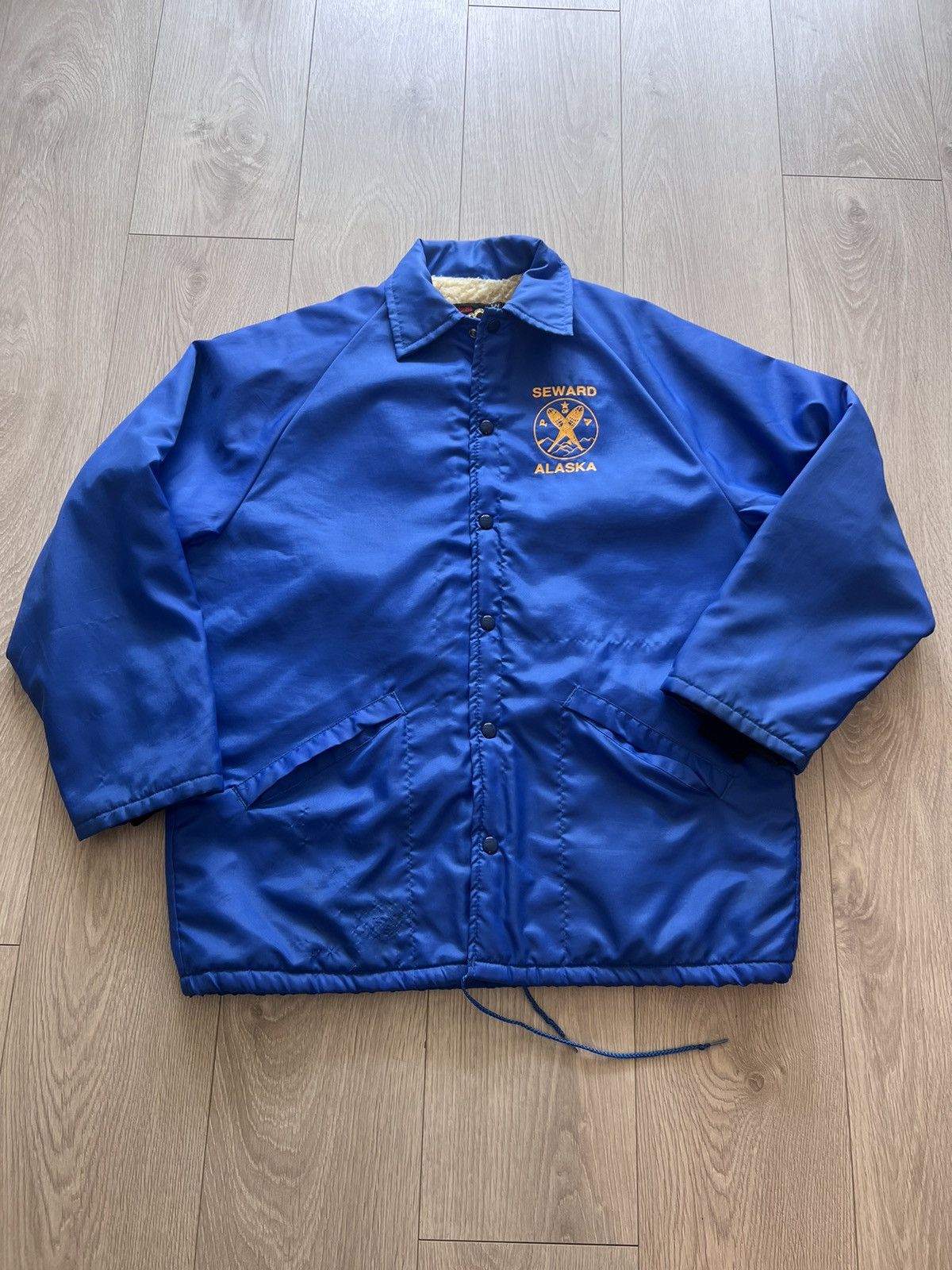 Japanese Brand × Vintage Vintage 70s King Louie Pro Fit Seward Alaska Sherpa Jacket Size US M / EU 48-50 / 2 - 7 Thumbnail