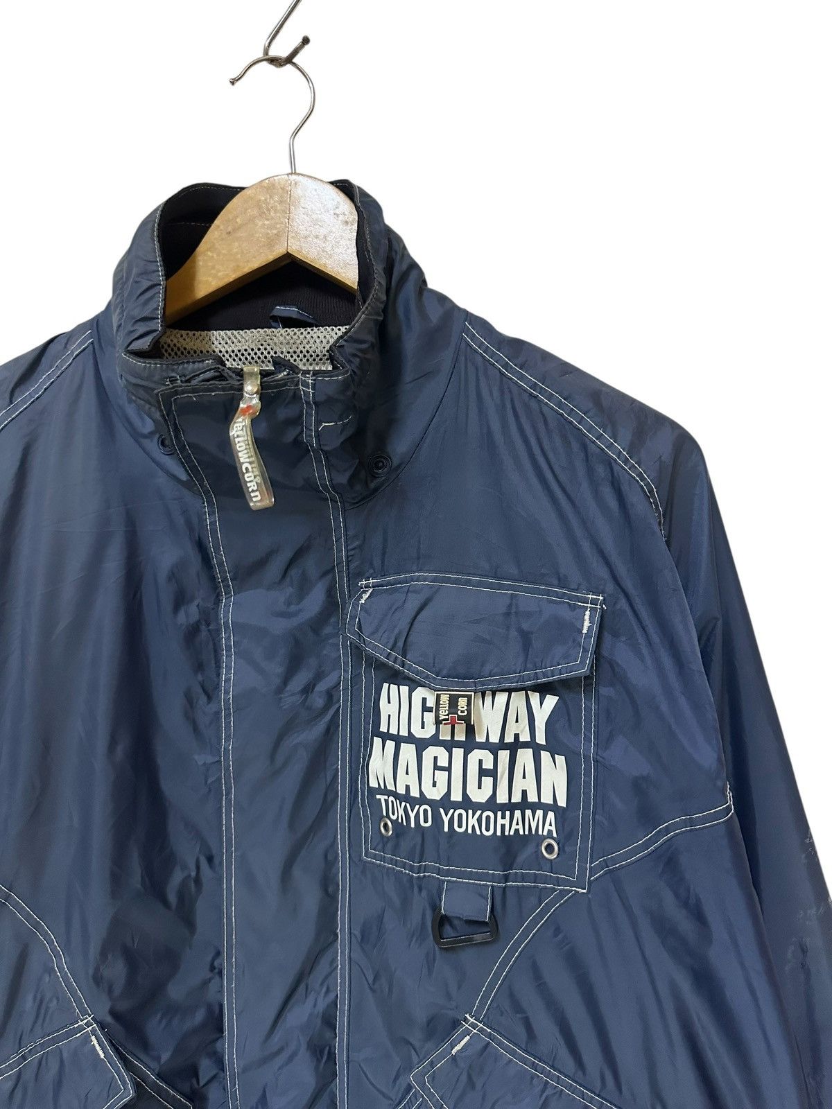 YELLOW CORN Vintage Yellow Corn Light Jacket Windbreaker Size US L / EU 52-54 / 3 - 5 Thumbnail