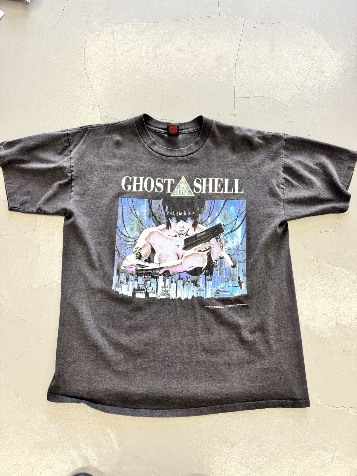Vintage 1995 Vintage Ghost in the shell OG T shirt Size US XL / EU 56 / 4 - 1 Thumbnail