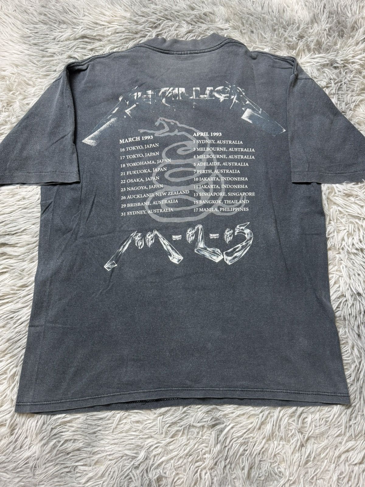 Metallica Vintage Metallica 1991 Black Album Size US L / EU 52-54 / 3 - 6 Thumbnail