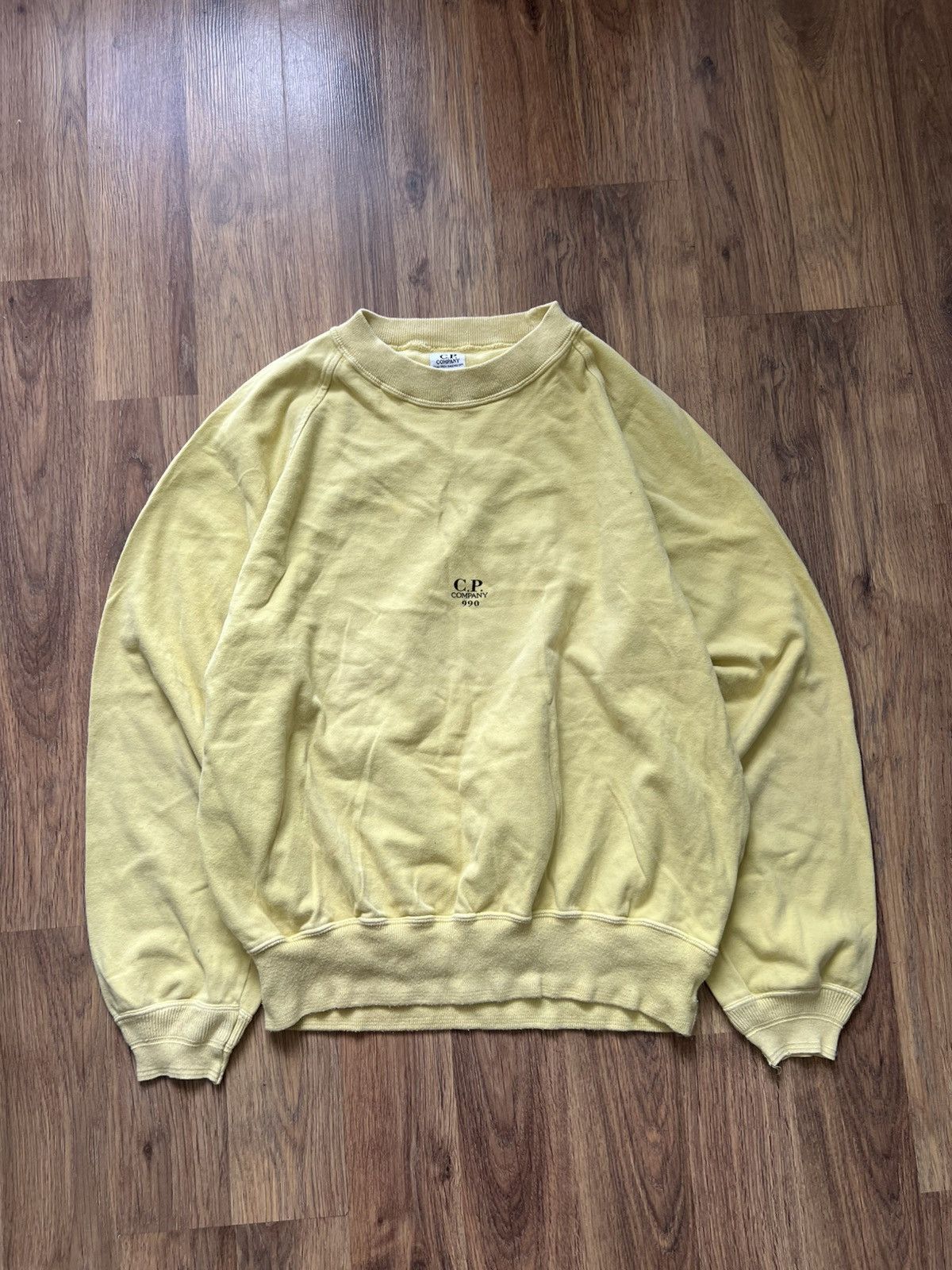 C.P. Company C.P. Company Yellow Sweatshirt vintage 1990 Size US S / EU 44-46 / 1 - 1 Thumbnail