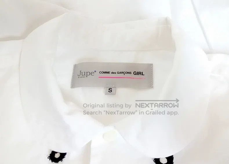 Comme des Garcons Comme des Garcons White Shirt Size S / US 4 / IT 40 - 4 Thumbnail