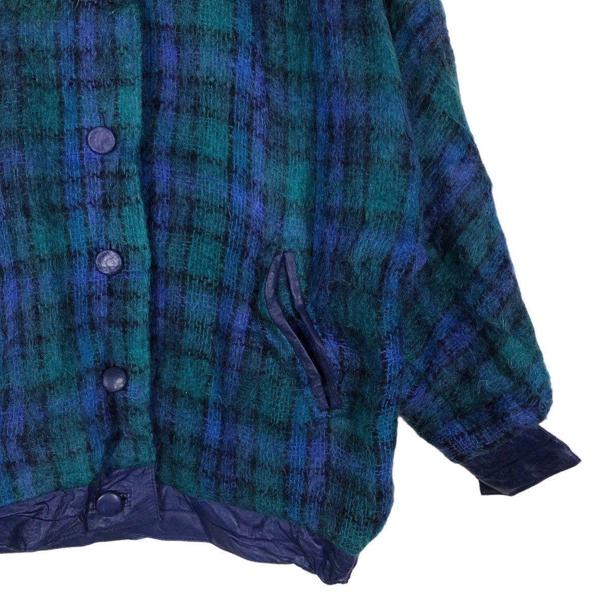Vintage 🔥Vintage Handwoven Wool Jacket Mohair Donegal Design Size US M / EU 48-50 / 2 - 6 Thumbnail