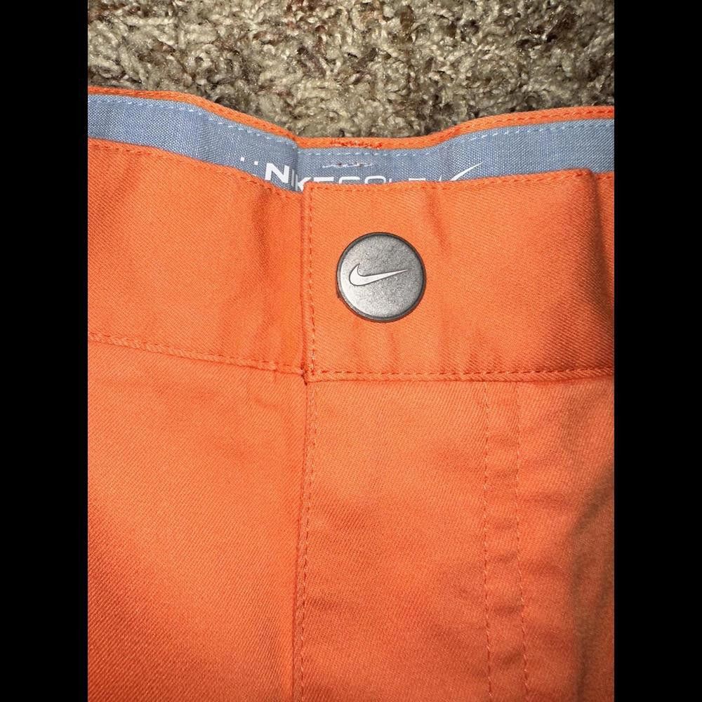 Nike Nike Modern Fit Washed Golf Orange Shorts Sample Size US 32 / EU 48 - 3 Thumbnail