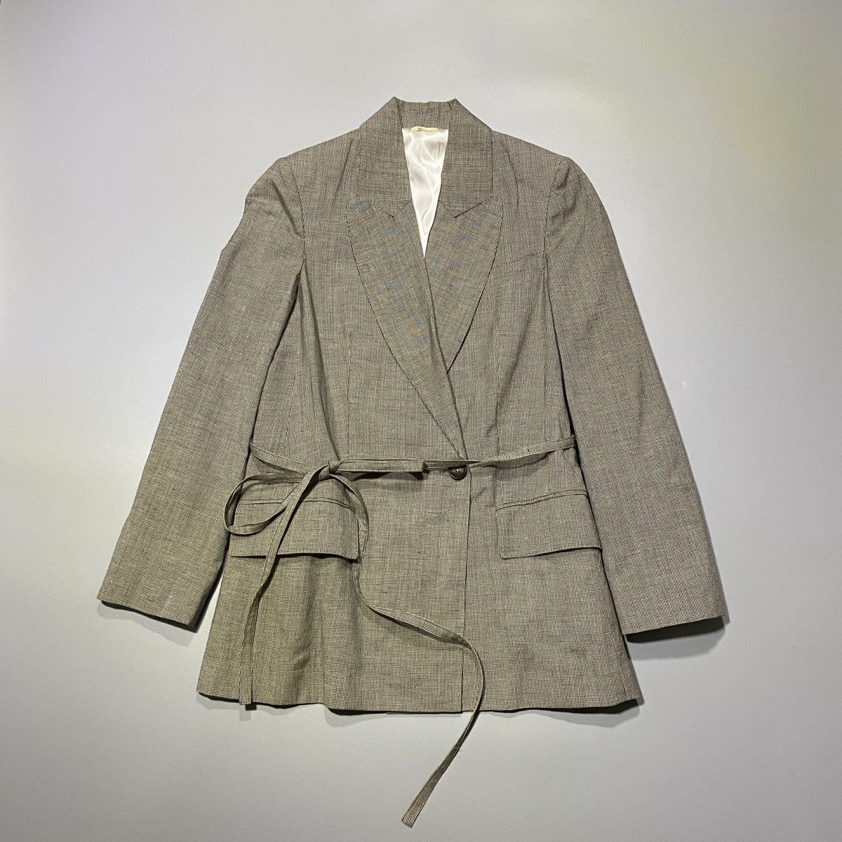 Brunello Cucinelli Wool & Linen Jacket Size XS / US 0-2 / IT 36-38 - 4 Thumbnail