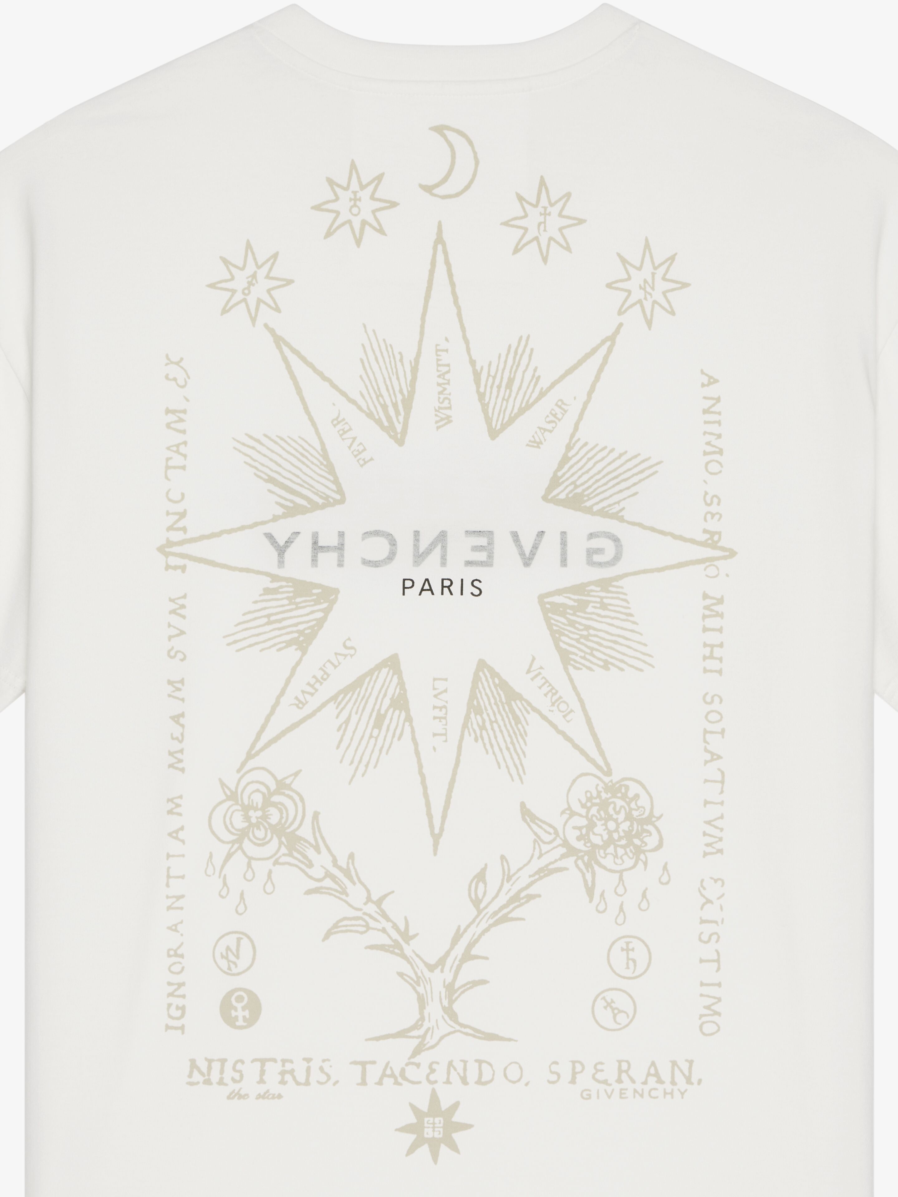 Givenchy o1w1db10426 Standard Short Sleeve T-Shirt in White Size US S / EU 44-46 / 1 - 5 Thumbnail
