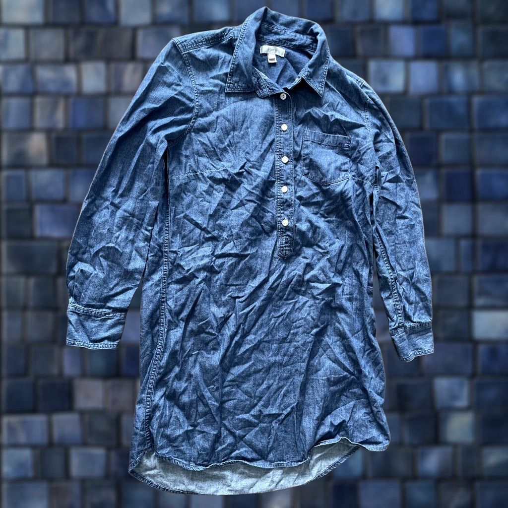 J.Crew VINTAGE J.CREW Shirt Dress? Size S / US 4 / IT 40 - 1 Thumbnail