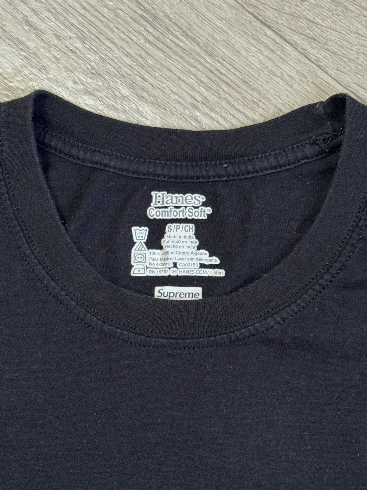 Supreme 🔷Supreme x Hanes T-shirt🔷 Size US S / EU 44-46 / 1 - 3 Thumbnail