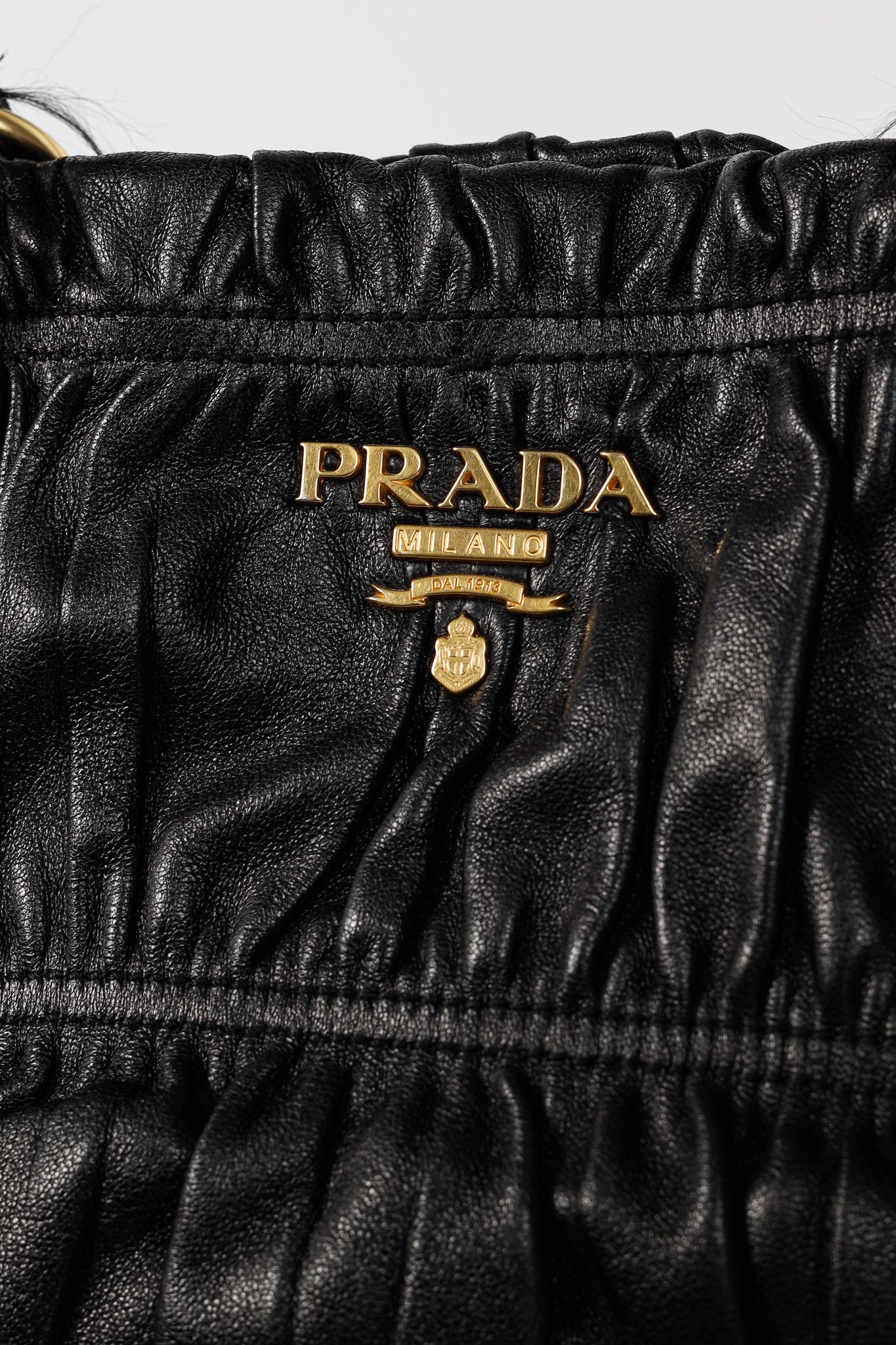 Prada Prada Nero Nappa Gaufre Leather Tote Size ONE SIZE - 10 Thumbnail