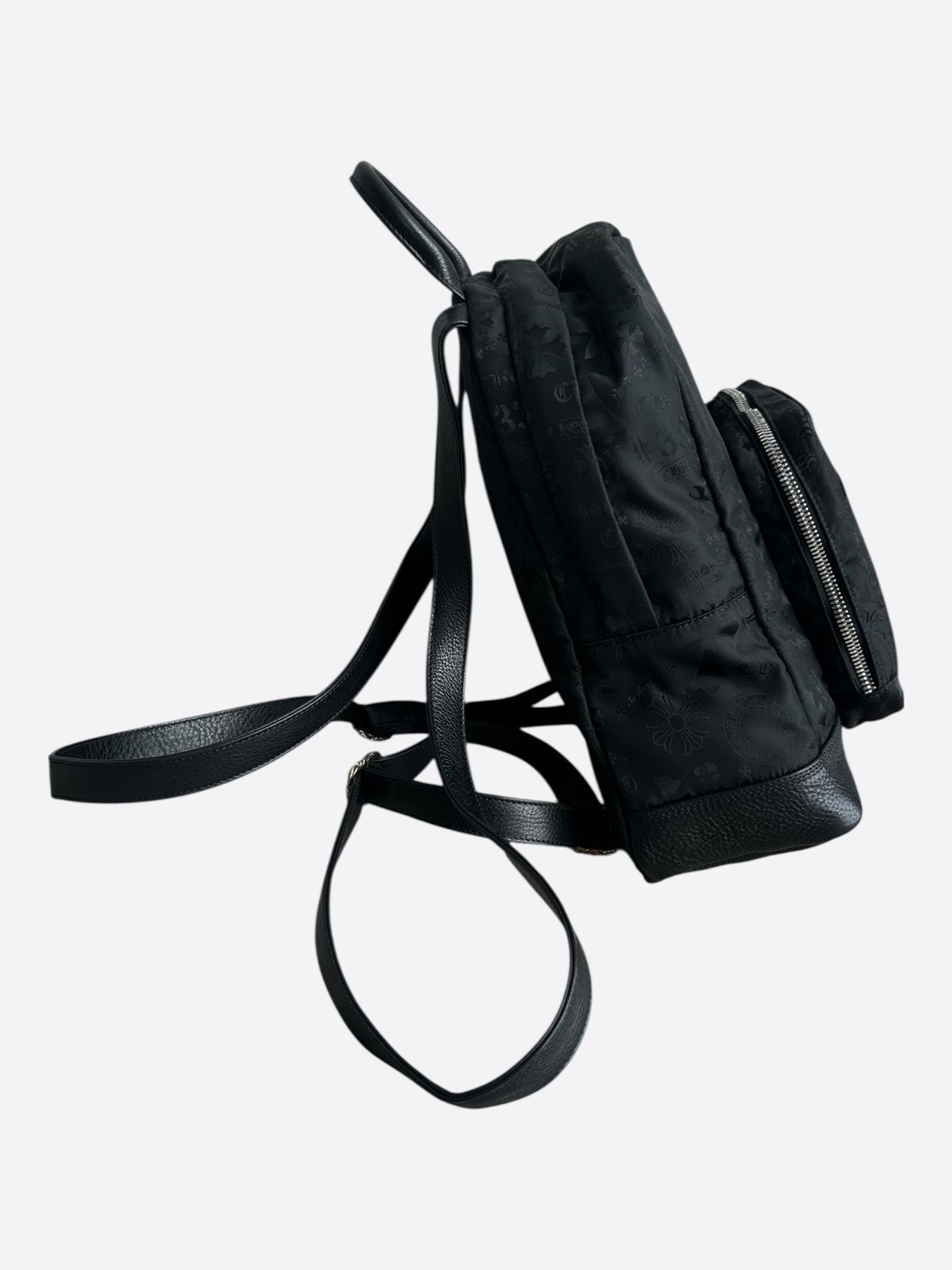 Chrome Hearts Chrome Hearts Black Stencil 7th Grade Nylon Mini Backpack Size ONE SIZE - 2 Thumbnail