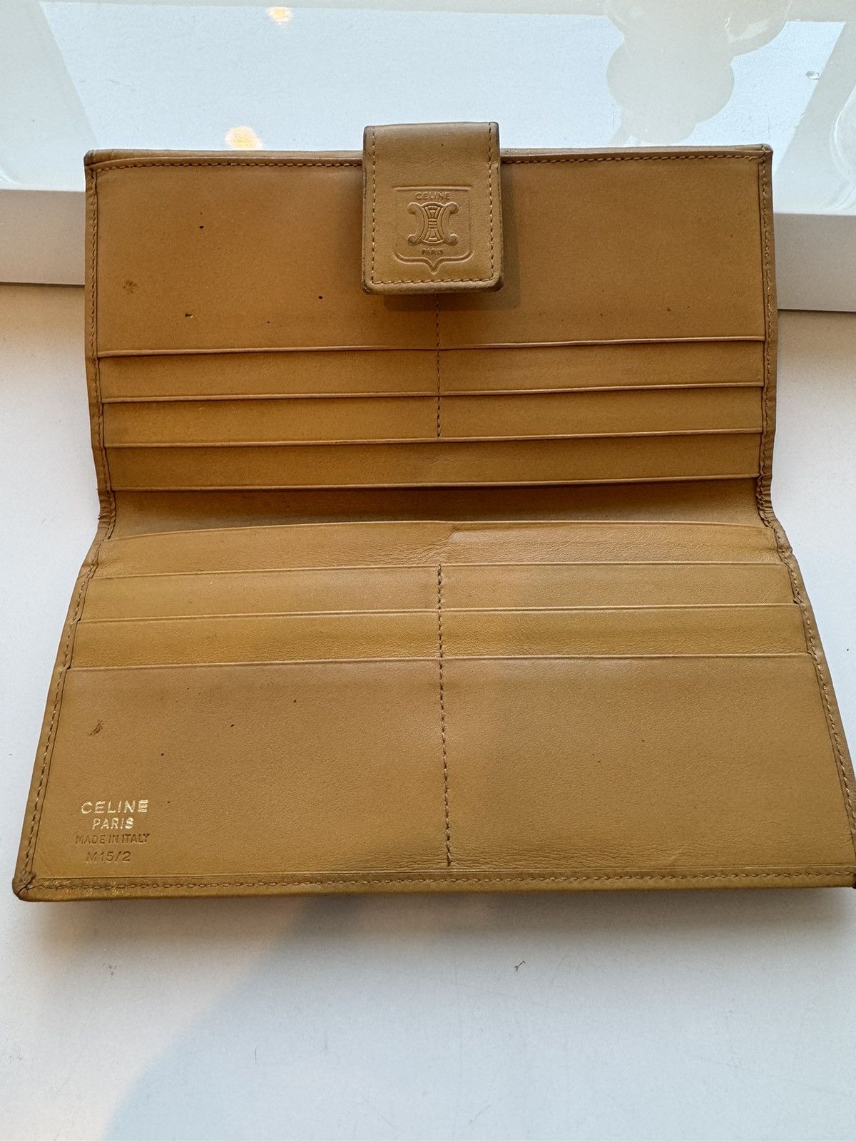 Celine × Vintage 💎 Celine Triumph Monogram Wallet Size ONE SIZE - 3 Thumbnail