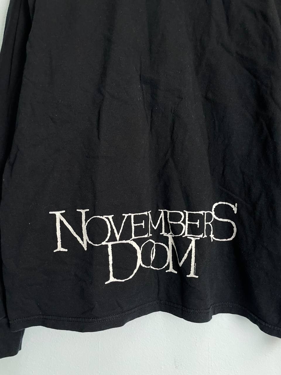 Band Tees VINTAGE Novembers Doom Long Sleeve Size US L / EU 52-54 / 3 - 3 Thumbnail