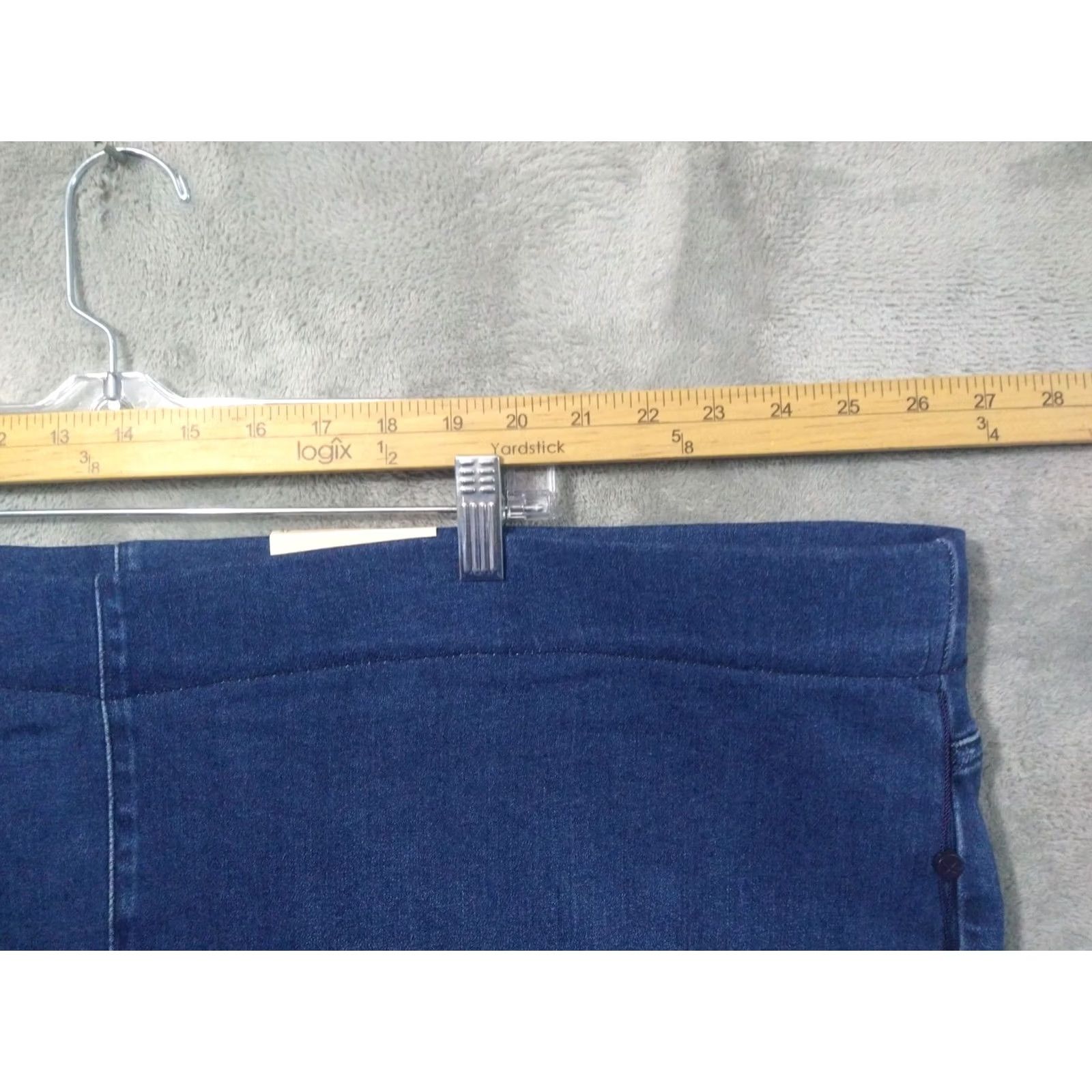 NYDJ NYDJ Jeans Women Blue Denim Bailey Relaxed Straight Ankle Lift Tuck High Rise 4X Size 40" / US 18 - 4 Thumbnail