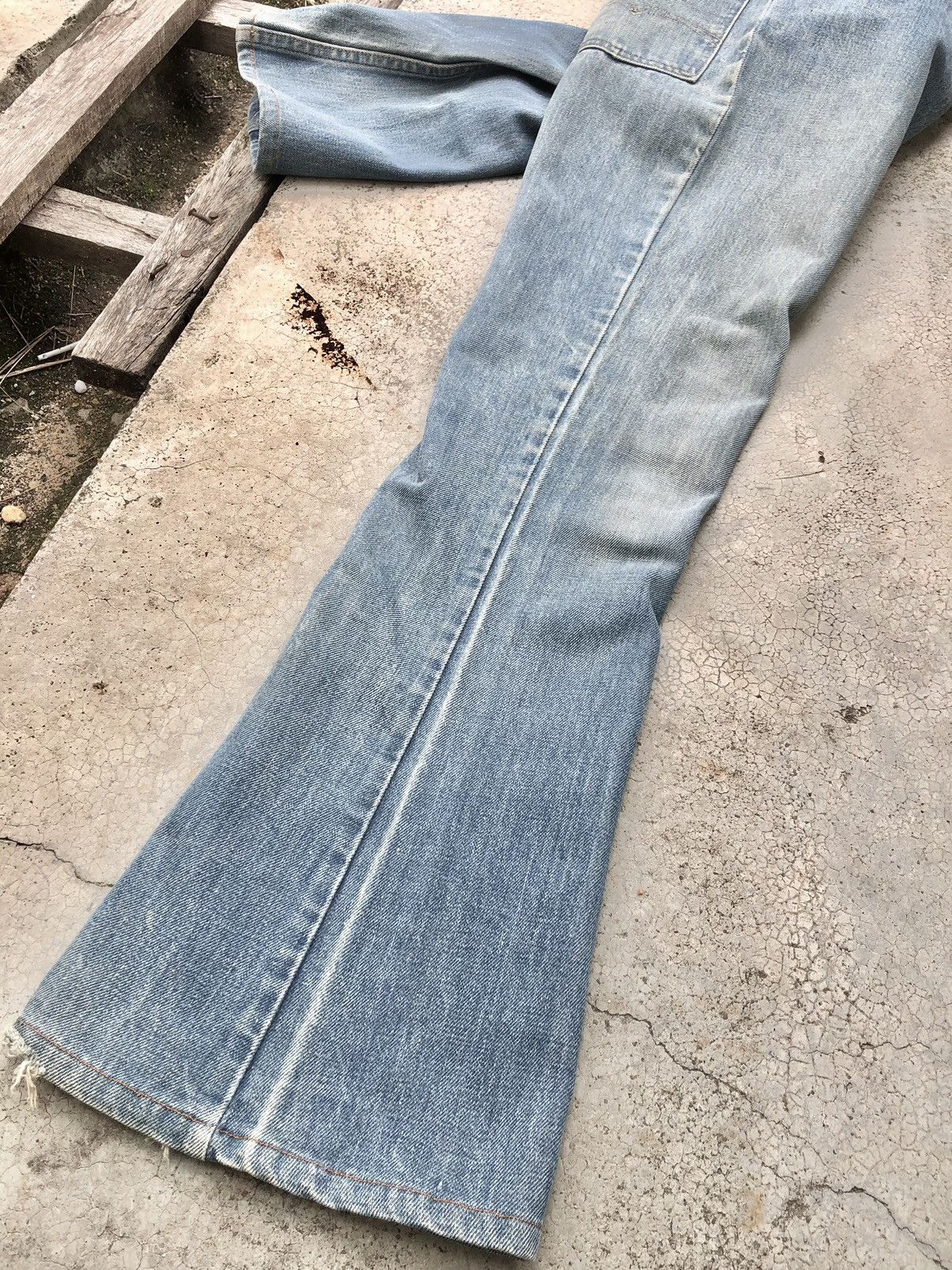 Levi's FLARED‼️‼️VINTAGE 70s LEVIS 646 ORANGE TAB Size US 31 - 11 Thumbnail