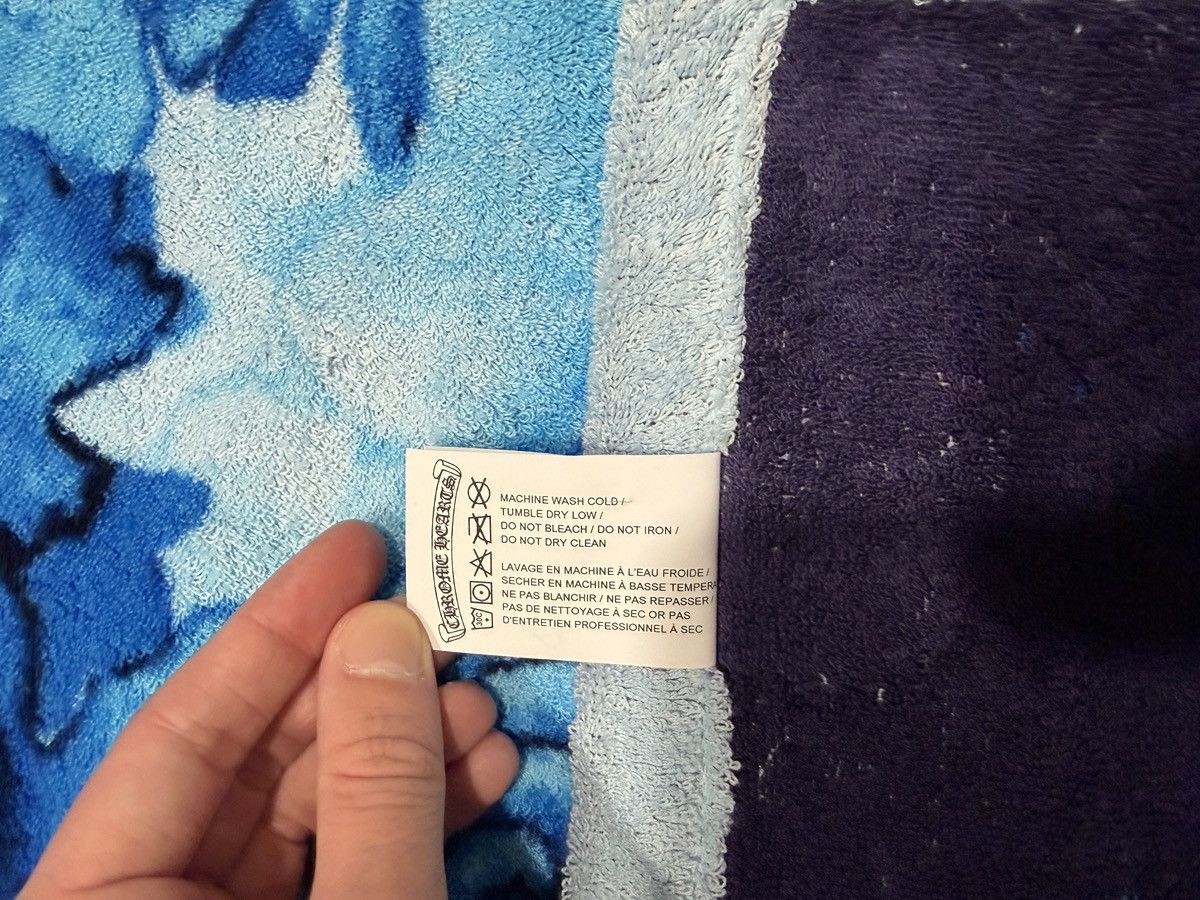 Chrome Hearts Blue/White Chrome Towel Size ONE SIZE - 4 Thumbnail