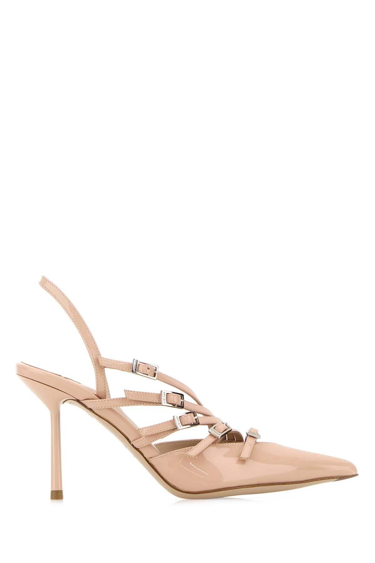 サンダル・ミュール LE SILLA Brown mesh Chanel Vittoria pumps Le Silla Mesh chanel vittoria pumps with buckle detail | The