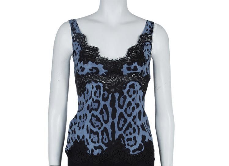 Dolce & Gabbana Dolce & Gabbana leopard silk lace camisole🐆 Size XS / US 0-2 / IT 36-38 - 11 Thumbnail