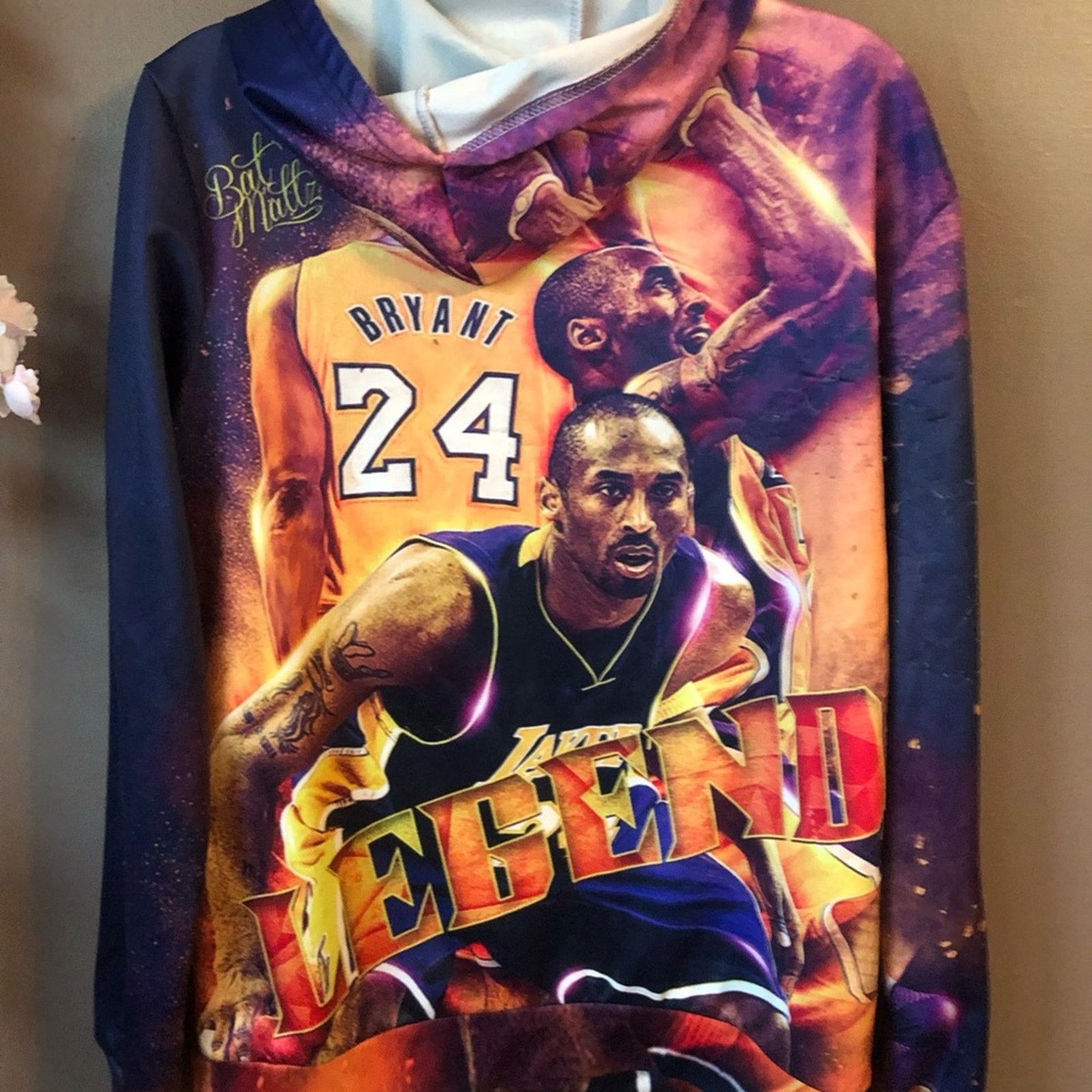 NBDN Nobrandedon Kobe Bryant hooded sweatshirt. Size X-Large Size US XL / EU 56 / 4 - 5 Thumbnail