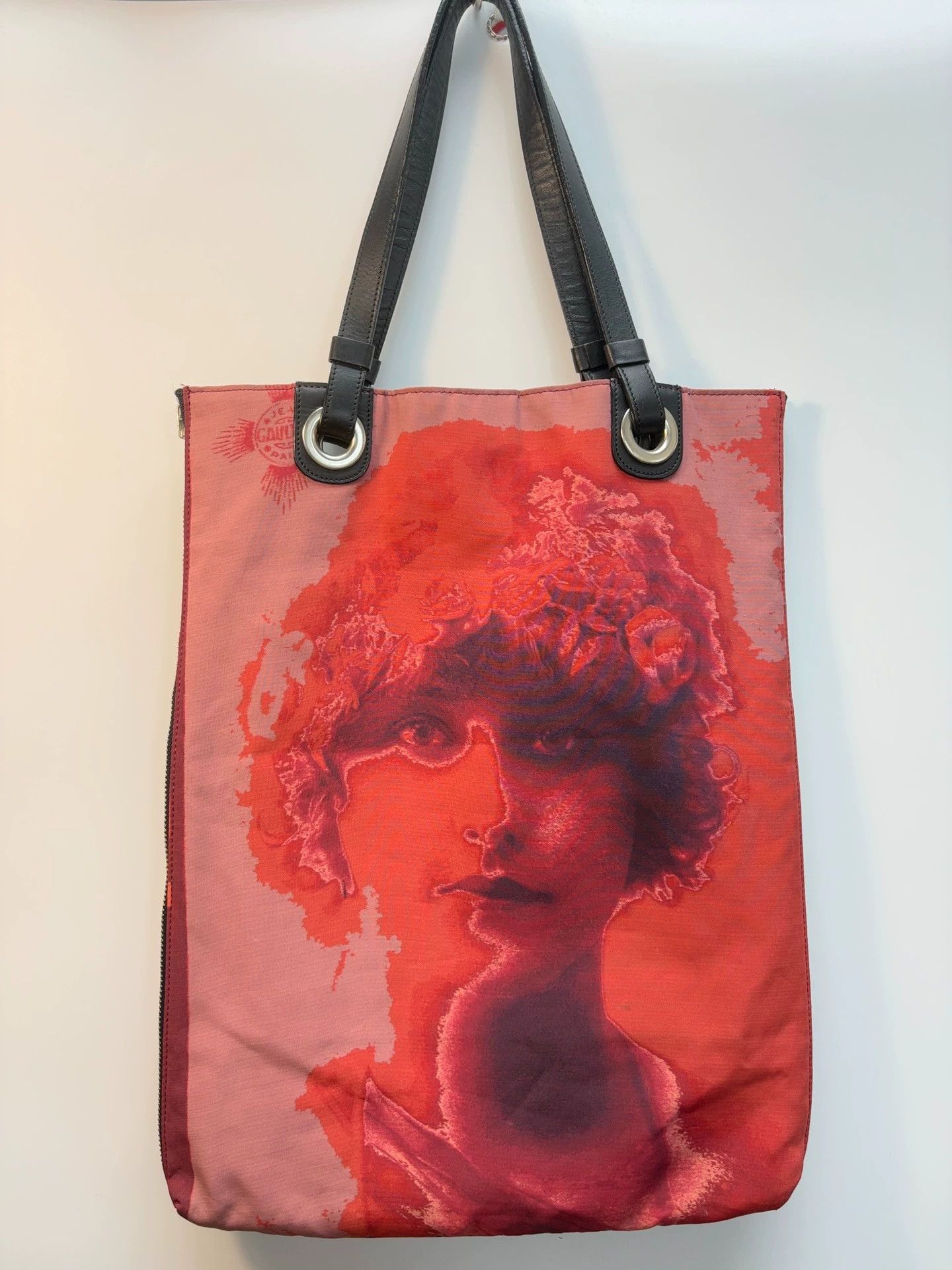 Jean Paul Gaultier Jean Paul Gaultier Psyched Portr 2-Sided Tote/Shoulder Size ONE SIZE - 1 Thumbnail