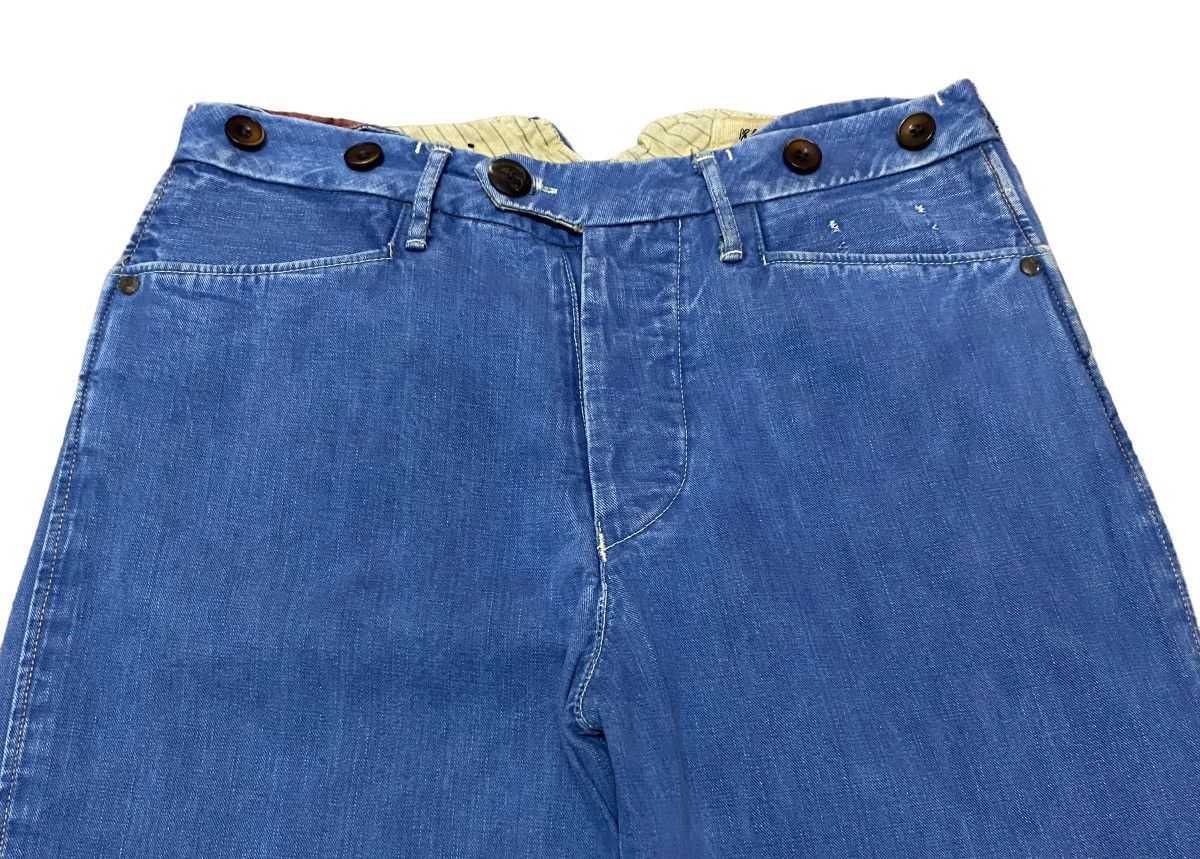 Kapital Rare Design Vintage Japanese Brand Kapital Baggy Jeans 1990s Size US 29 - 3 Thumbnail