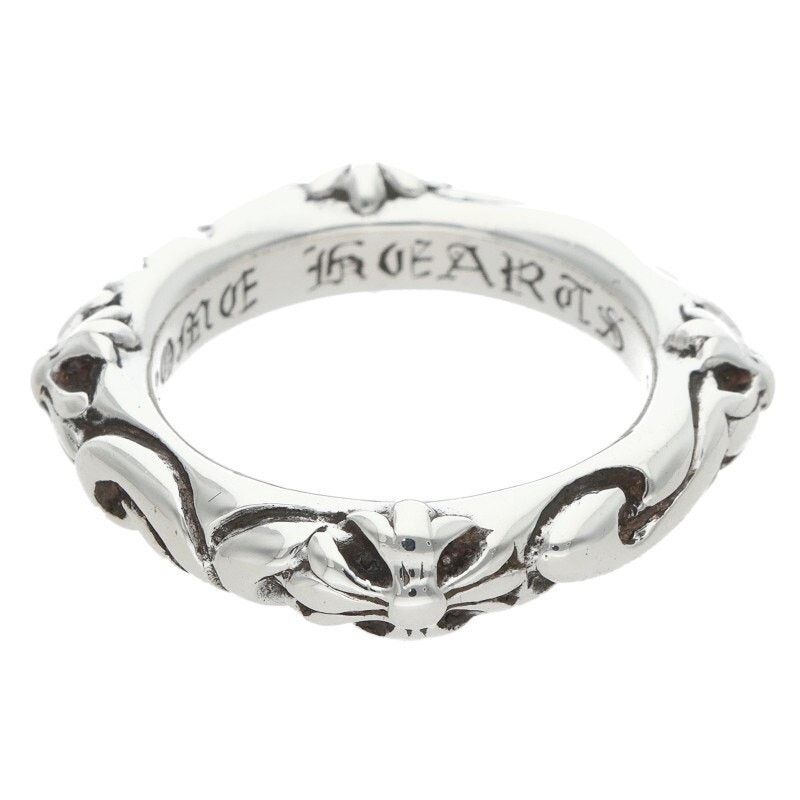 Chrome Hearts Chrome Hearts Silver SBT Band Ring Size ONE SIZE - 1 Thumbnail