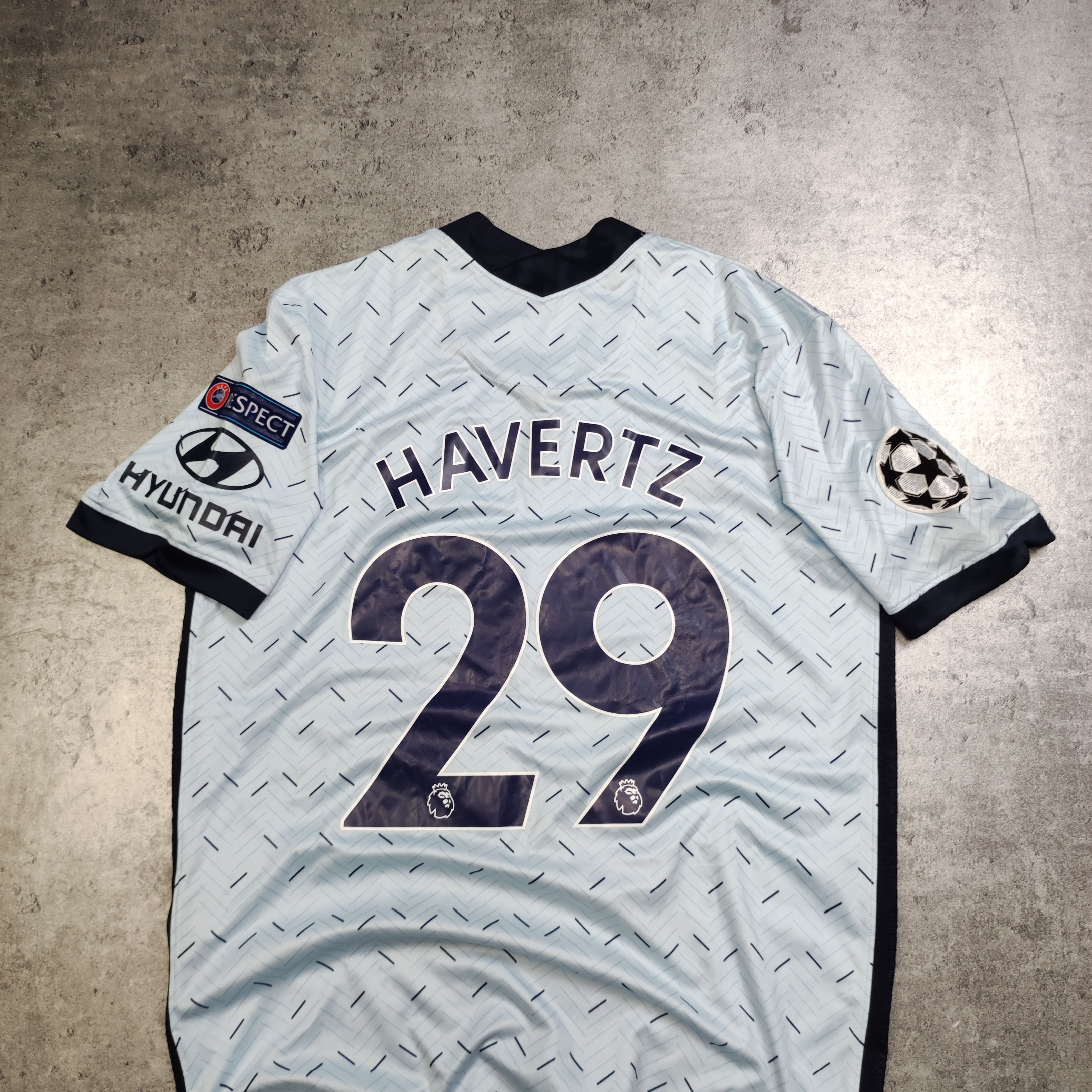 Chelsea Soccer × Nike RARE Chelsea London Football UCL #29 Havertz 2020 Jersey Size US XL / EU 56 / 4 - 12 Thumbnail