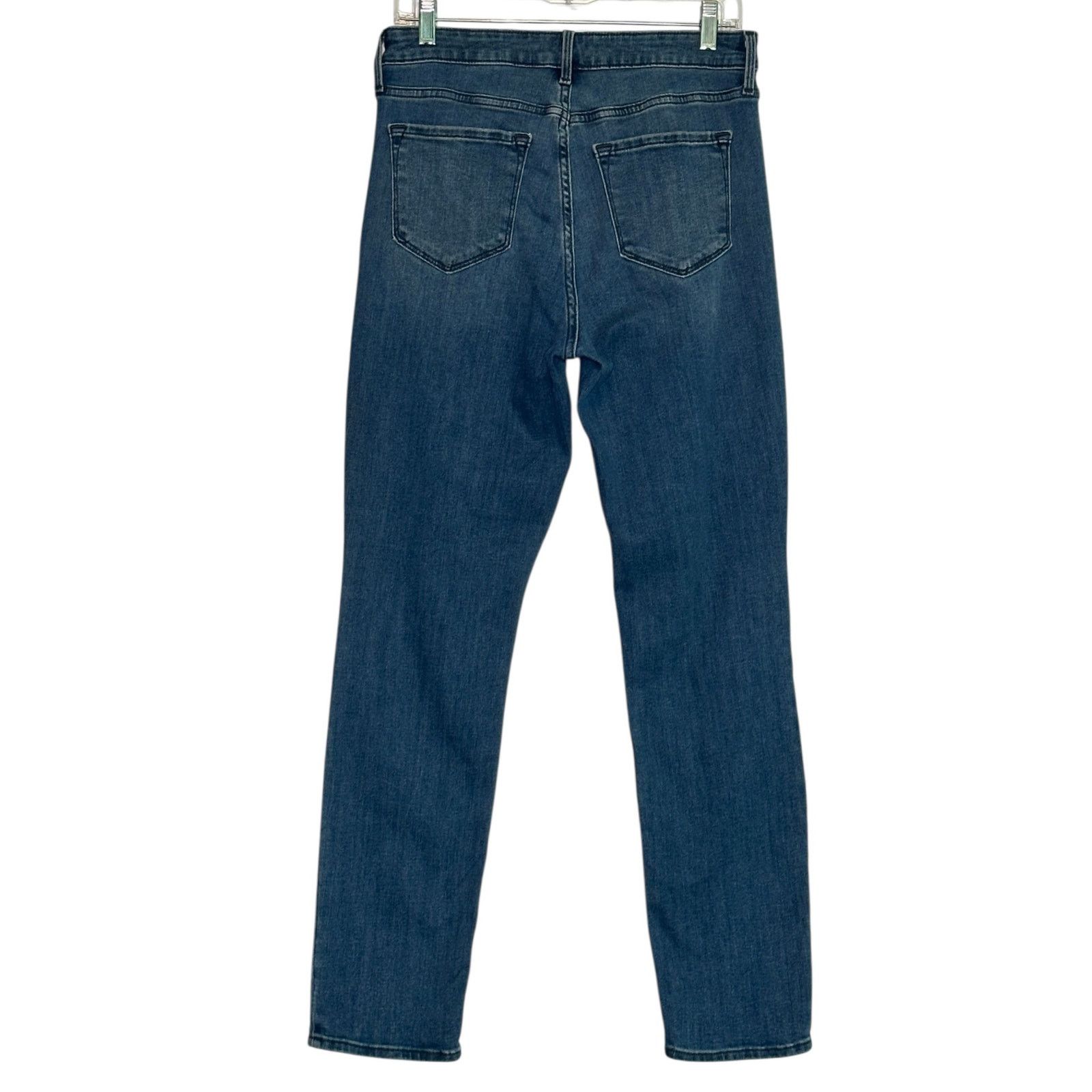 Old Navy Old Navy blue high rise straight legs jeans size 10 Size 32" / US 10 / IT 46 - 7 Thumbnail