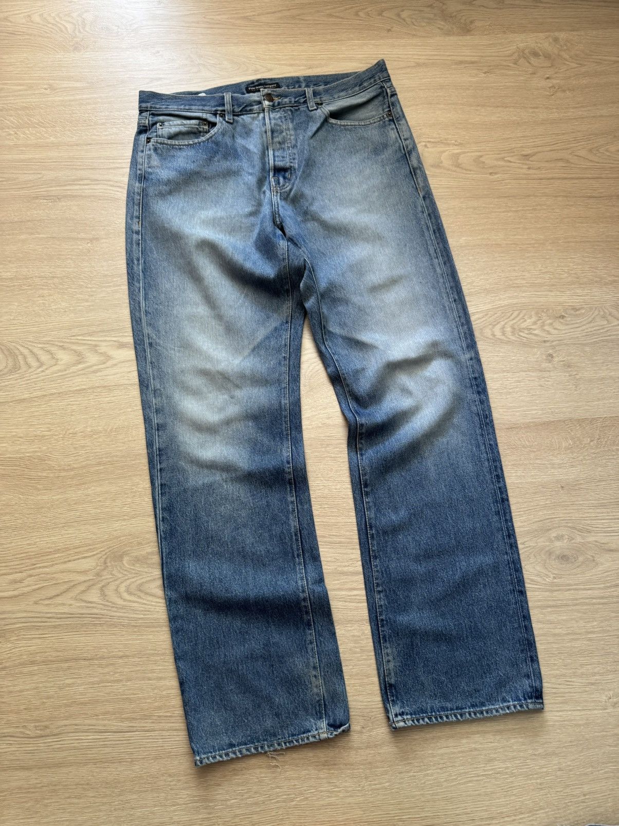 Vintage 00s Polo jeans by Ralph Lauren Distressed Blue Jeans
