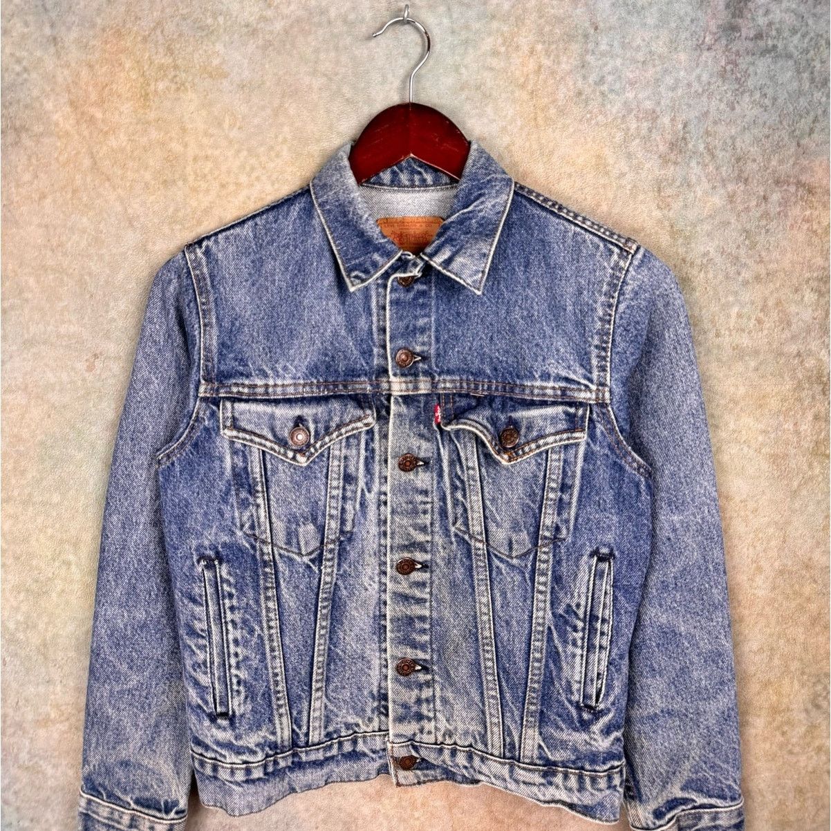 Levi's × Vintage VTG 90s Levi’s Denim Trucker Jean Jacket Sz 16 Biker Size XXL / US 16-18 / IT 52-54 - 2 Thumbnail