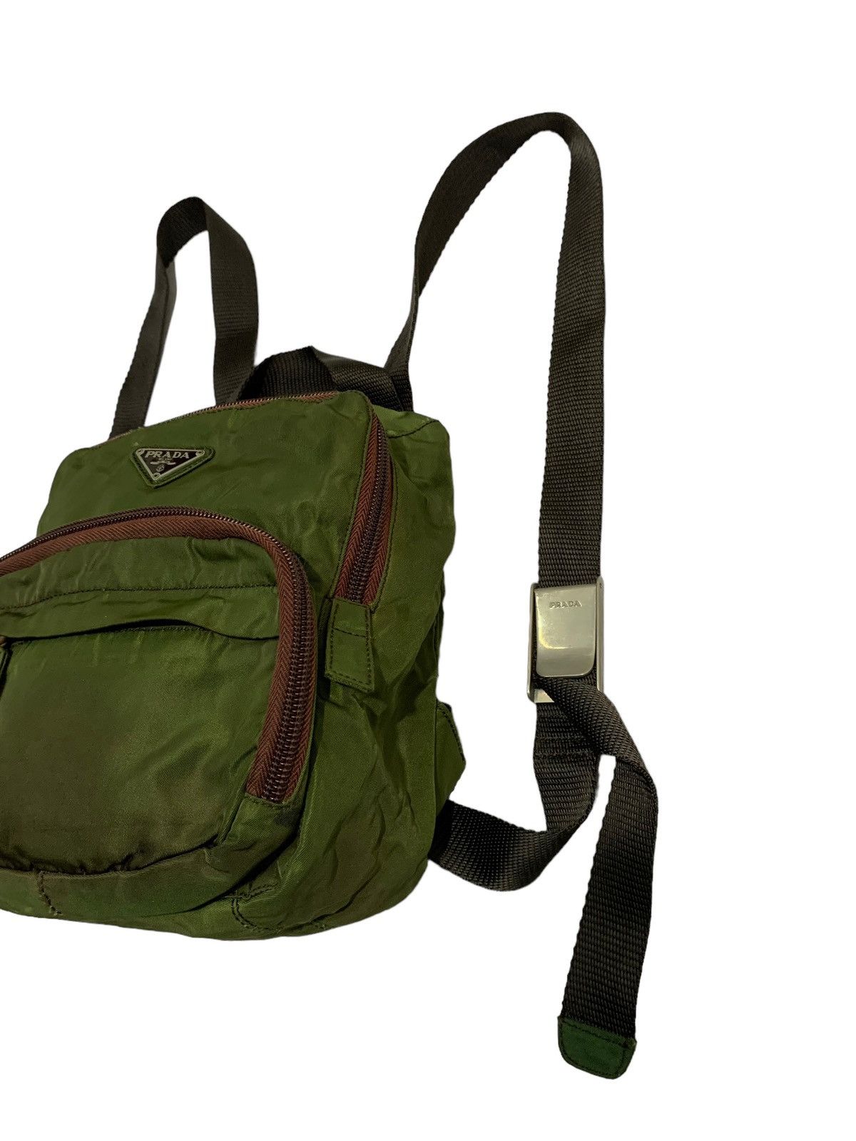 Prada 🔥VTG PRADA TESSUTO NYLON BAGPACKS SMALL Size ONE SIZE - 4 Thumbnail