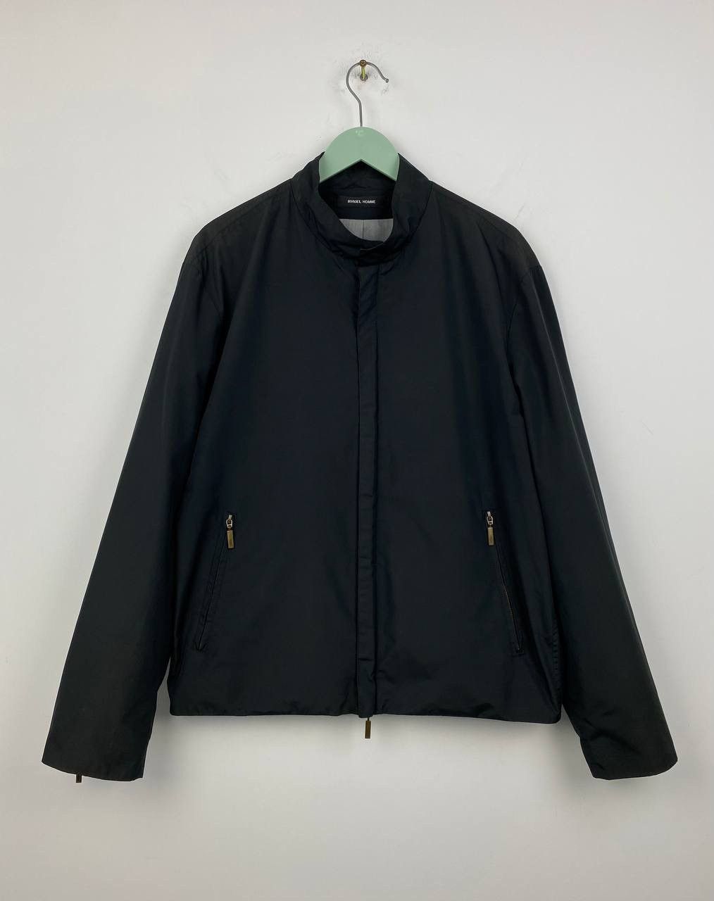 Sonia Rykiel Vintage Sonia Rykiel Homme Bomber Jacket Size L Black Size US L / EU 52-54 / 3 - 1 Thumbnail