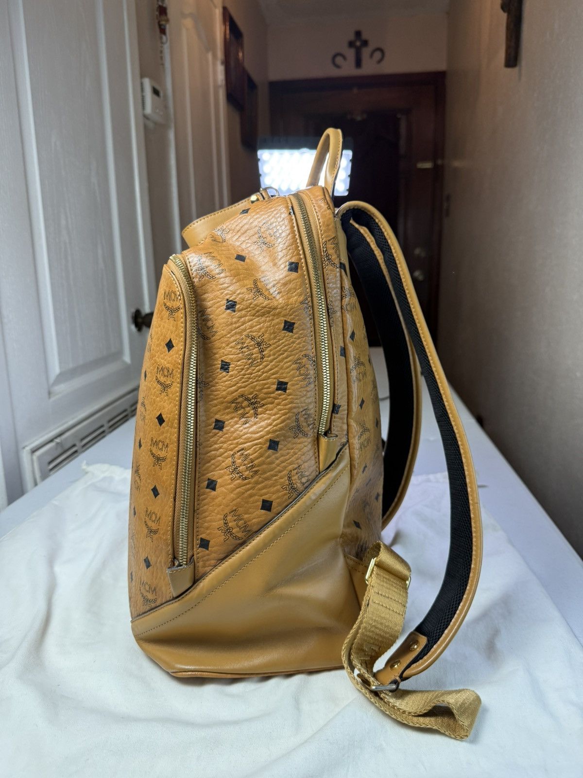 MCM MCM Duke Visetos Backpack | Lot Size ONE SIZE - 6 Thumbnail