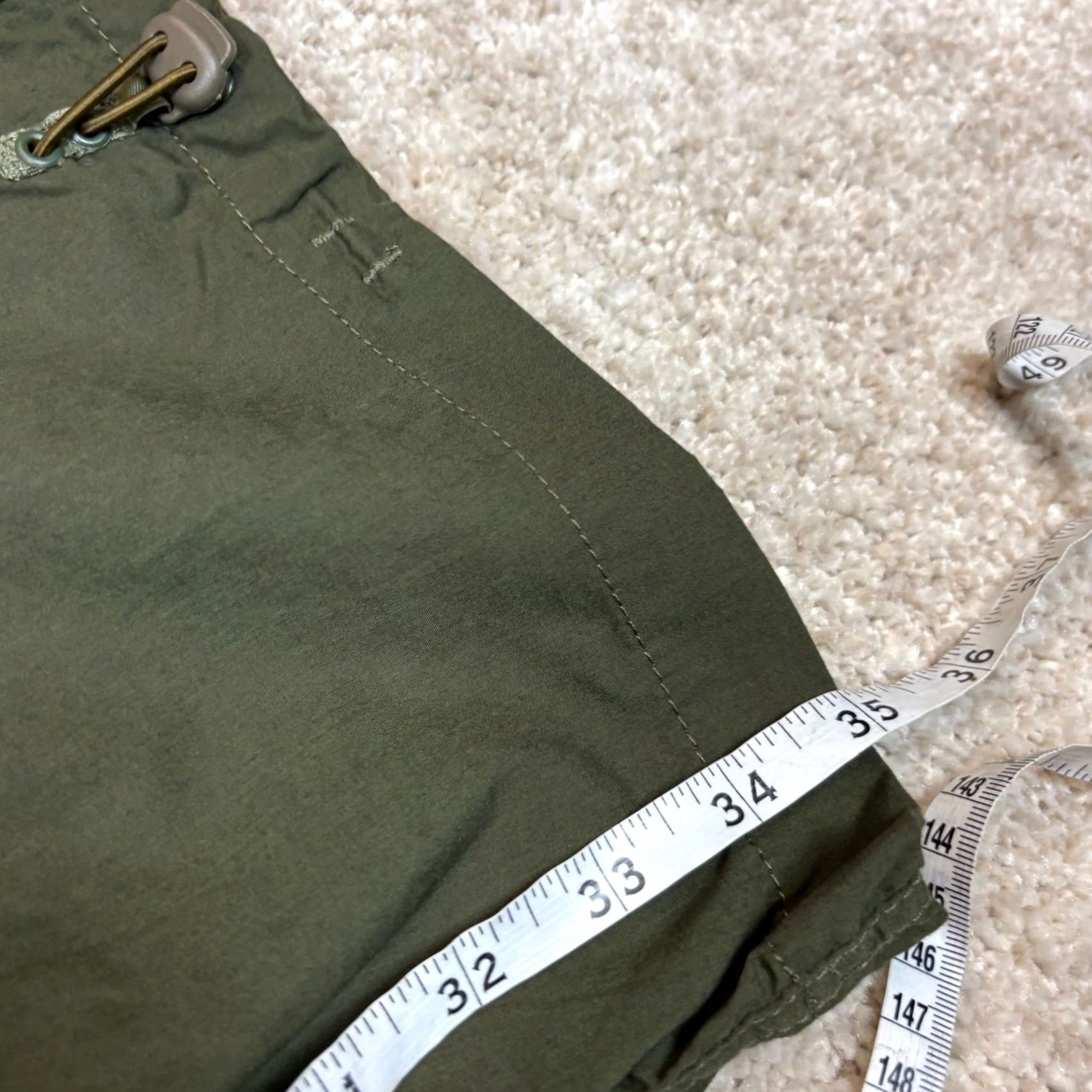 Maharishi Maharishi MHI Baggy Cargo Pants Men's XL 36x35 Military Streetwear Green Size US 36 / EU 52 - 6 Thumbnail